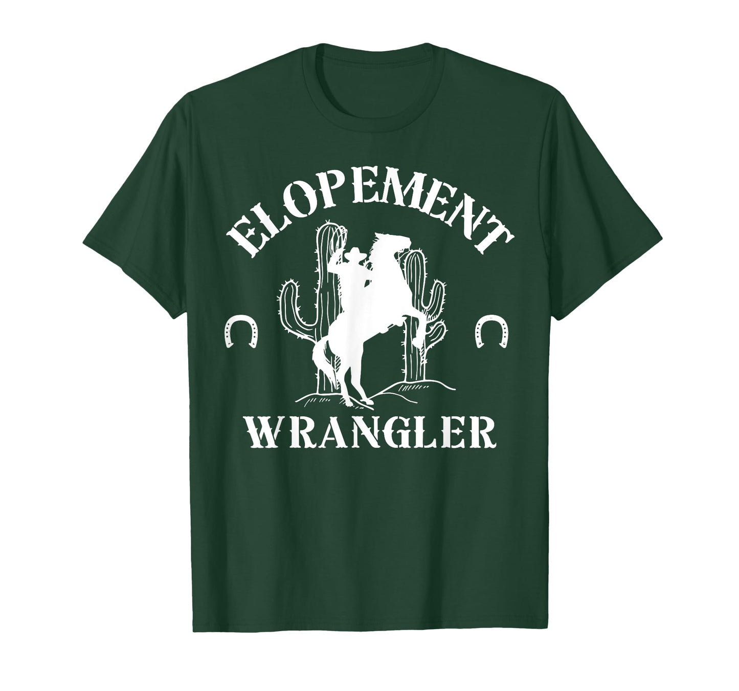Retro Elopement Wrangler RBT Registered Behavior Therapist T-Shirt