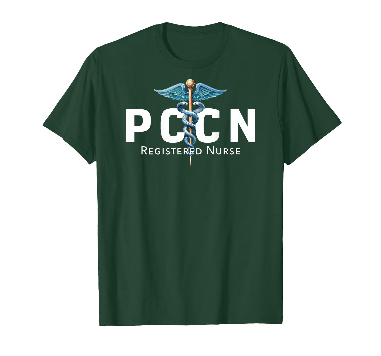 PCCN Progressive Care Certified Nurse RN Hospital Staff T-Shirt