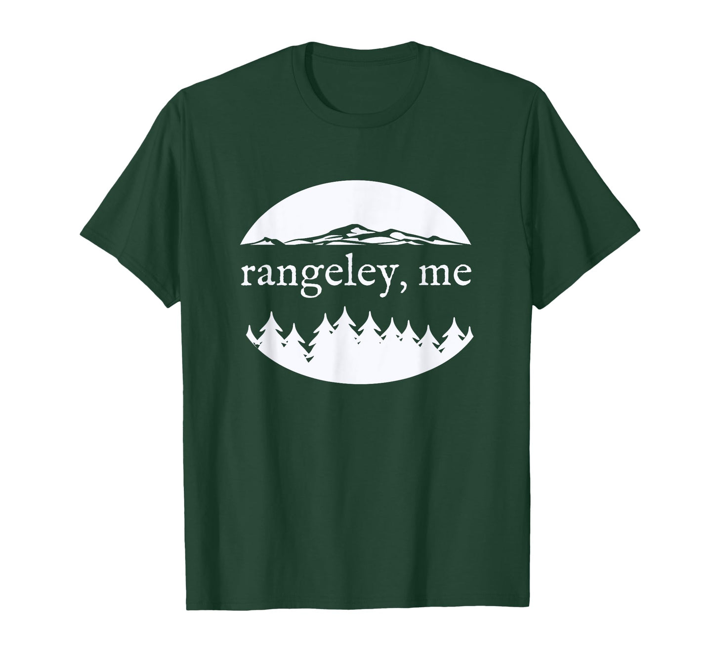 Rangeley Maine Nature Vacation Souvenir Design T-Shirt
