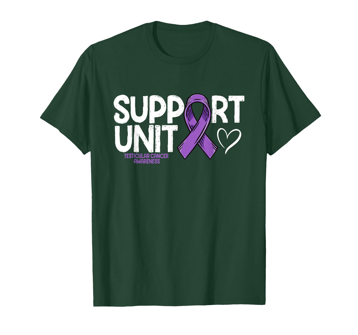 Testicular Cancer Support Unit Testicular Cancer Awareness T-Shirt