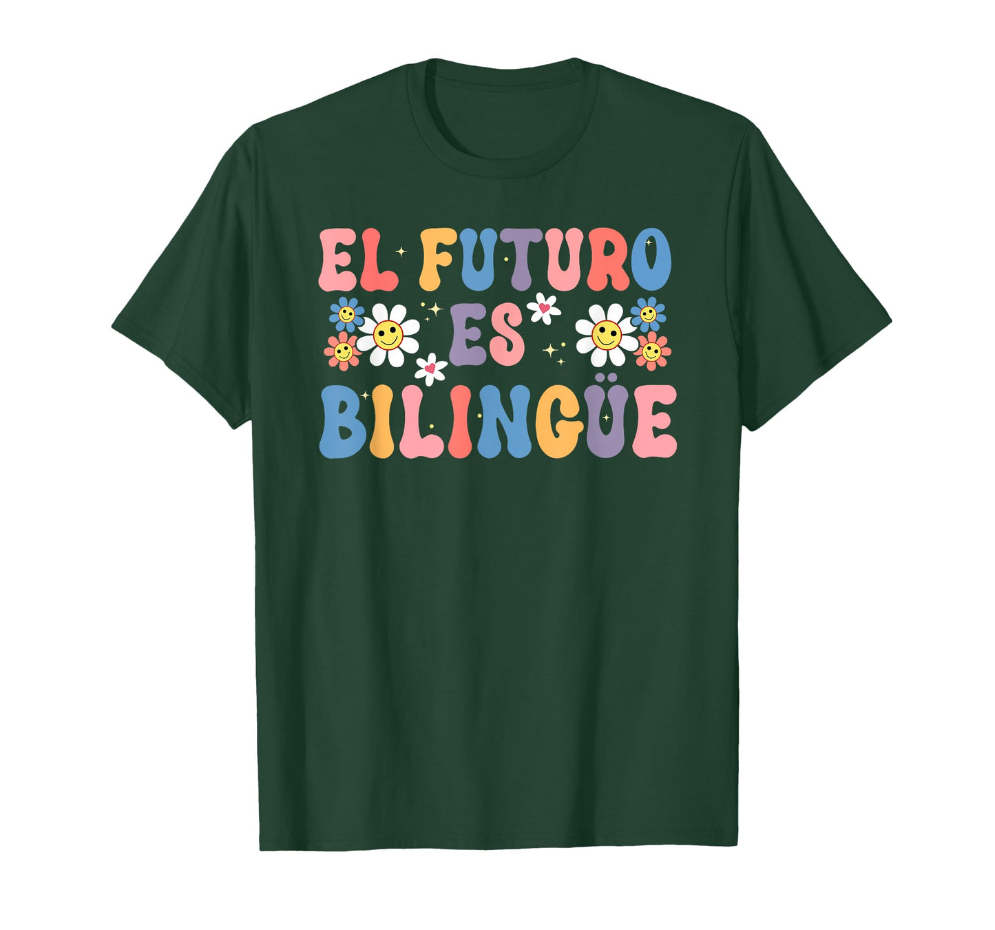 el futuro es bilingüe spanish mexican teacher student Men Women T-Shirt