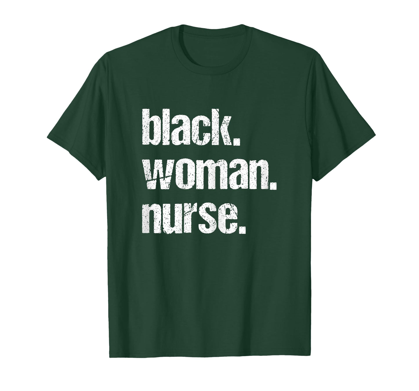 Black Women Nurse T-Shirt