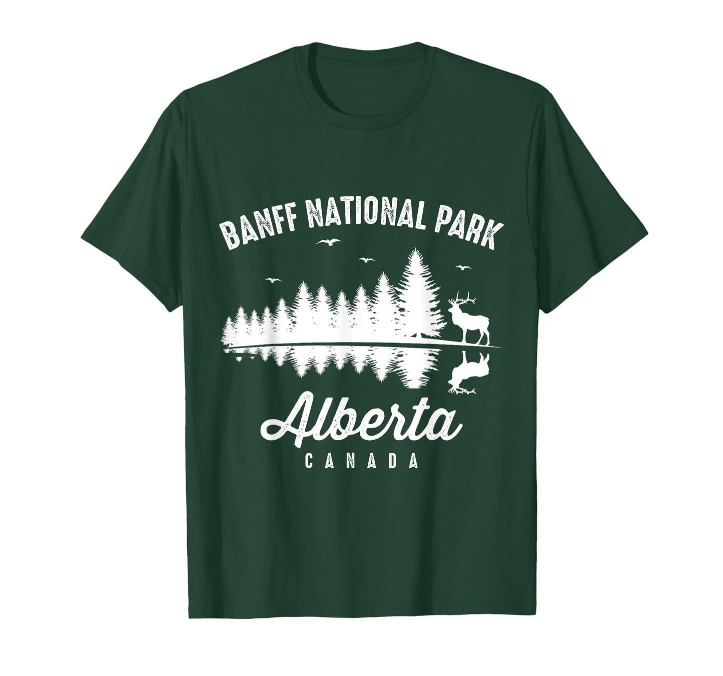 National Park Banff Canada Alberta Souvenir Hiking T-Shirt