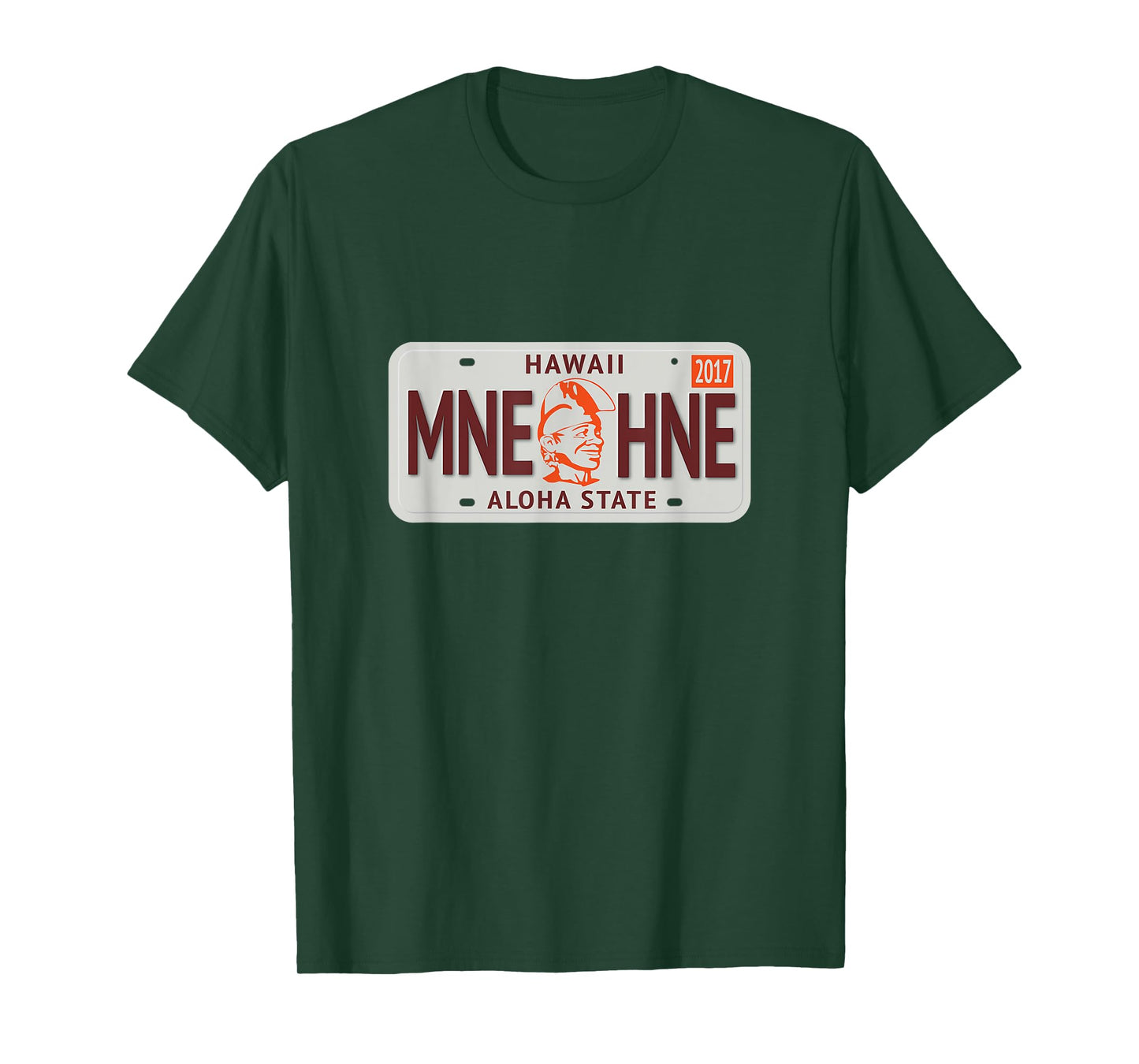 Retro Hawaiian License Plate feat. the Menehune T-Shirt