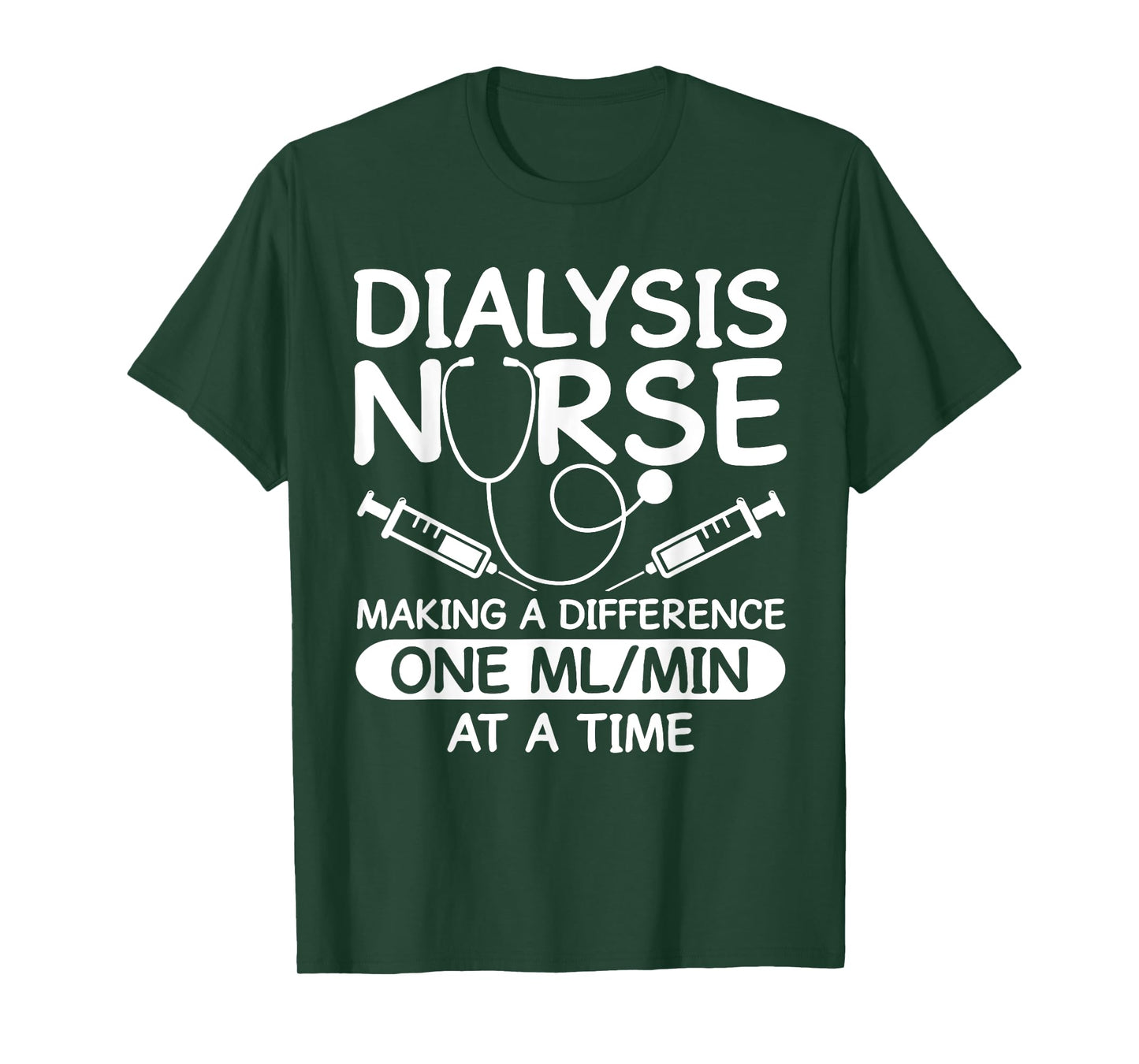 Dialysis Technician Men Women Funny Nursing Tech Humor Fan T-Shirt