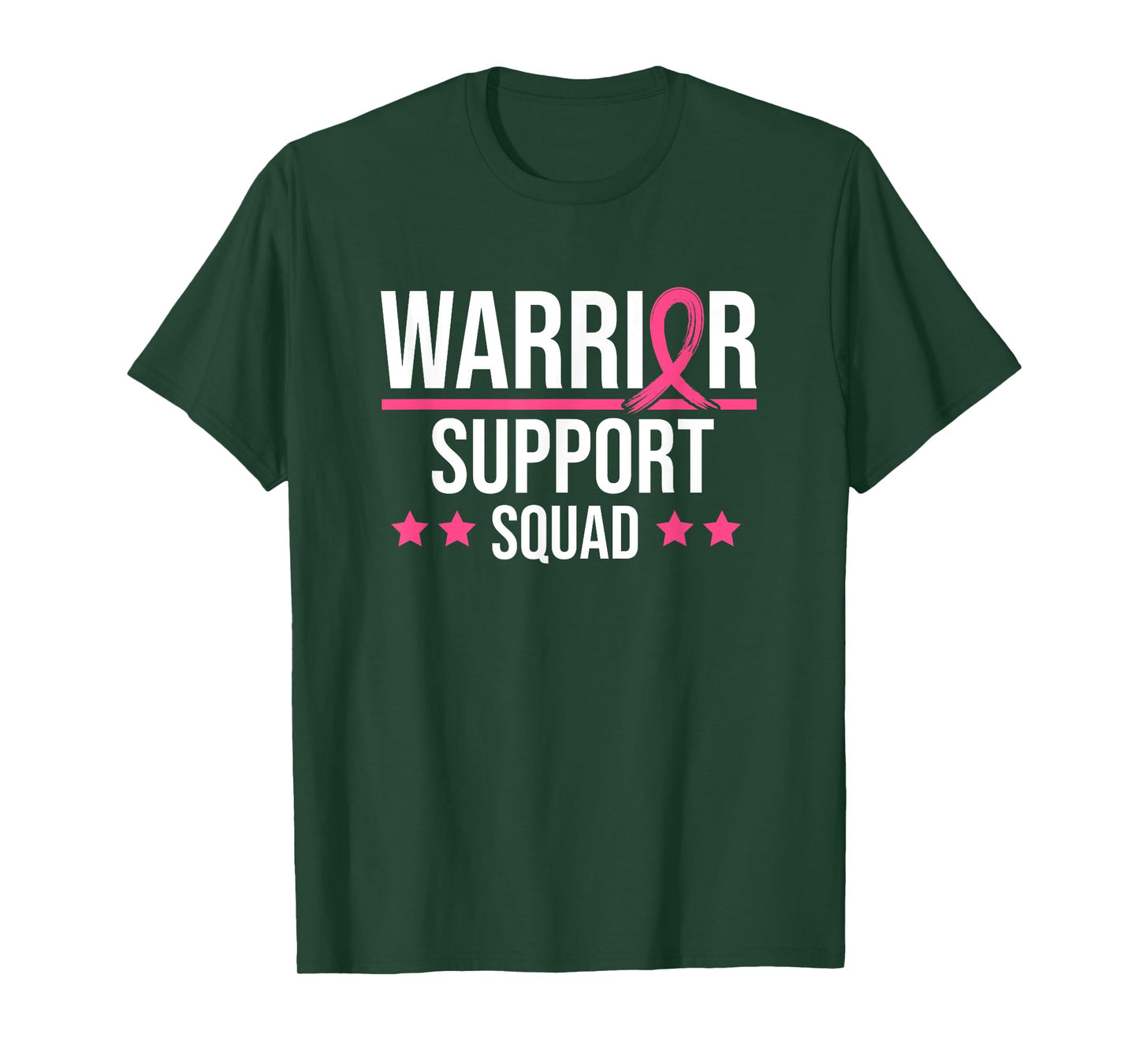 Breast Cancer Support Squad Pink Ribbon T-Shirt