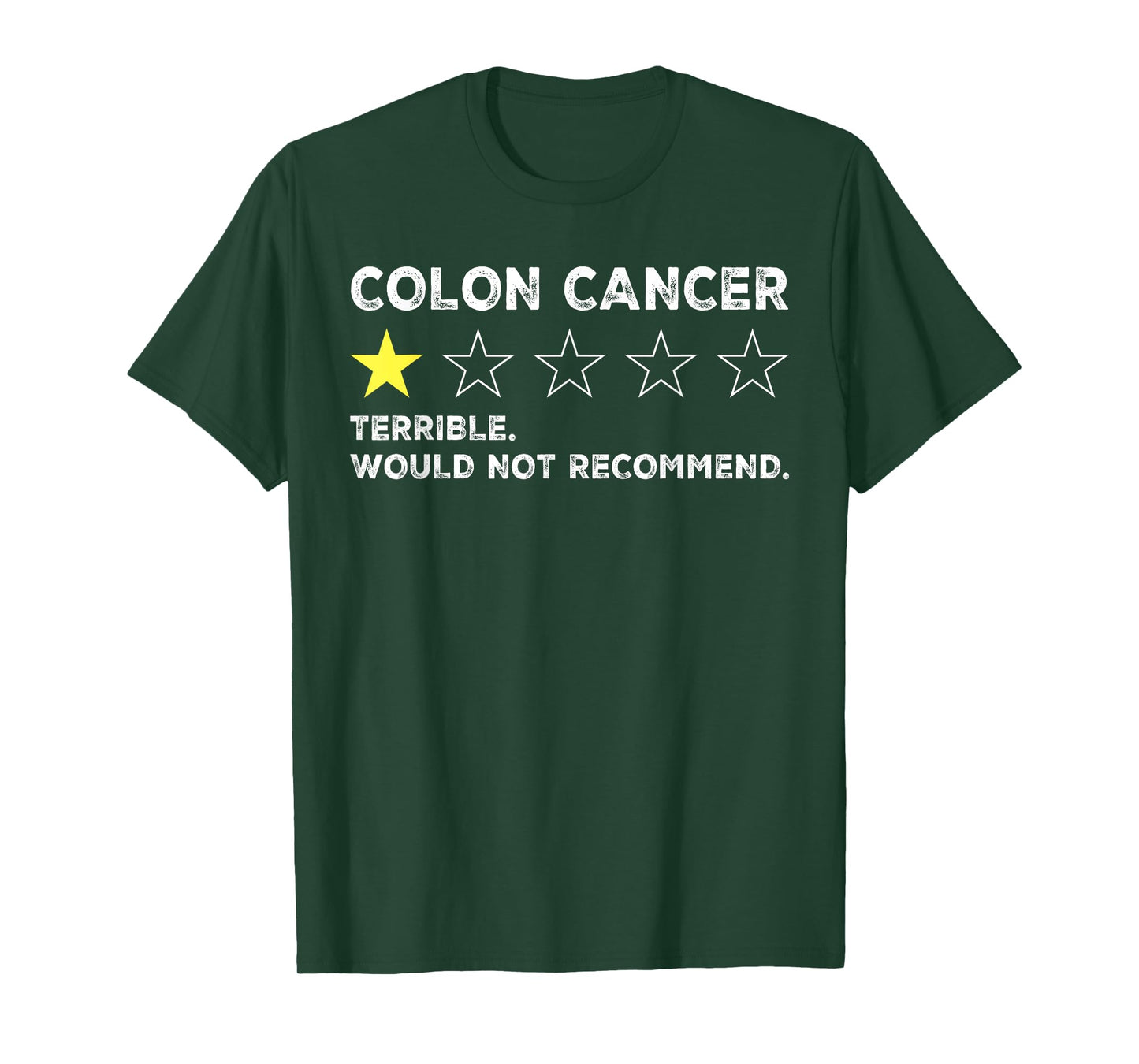 Colon Cancer Survivor Awareness Support T-Shirt