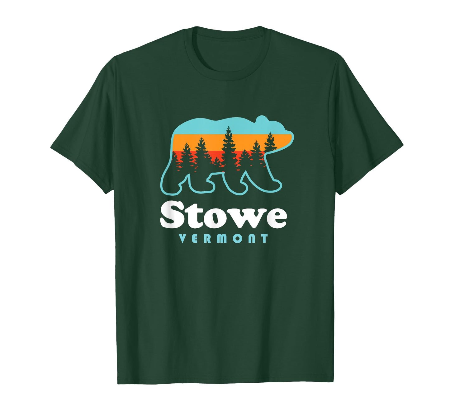 Stowe Vermont Bear Stowe VT T-Shirt