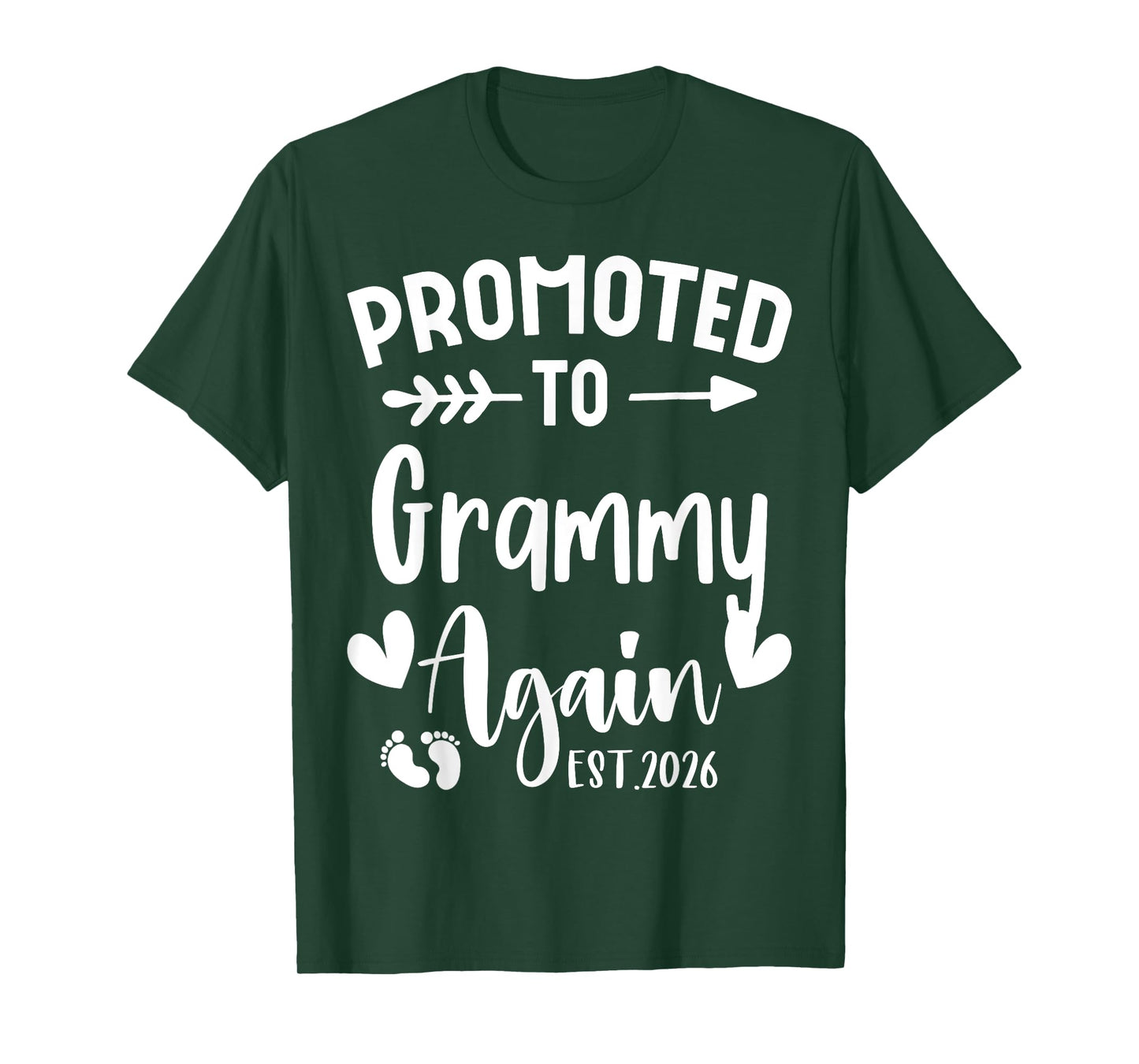 Promoted To GRAMMY Again 2026 Cute Family Pregnancy Reveal T-Shirt