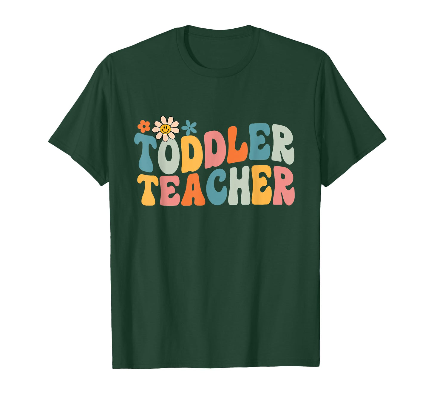 Groovy Toddler Teacher Appreciation Back To School T-Shirt for Men Women Girls Kids