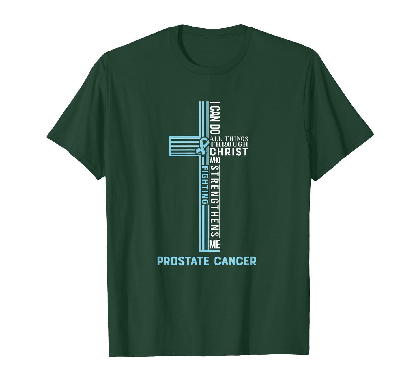 Prostate Cancer Fight Cancer Ribbon T-Shirt
