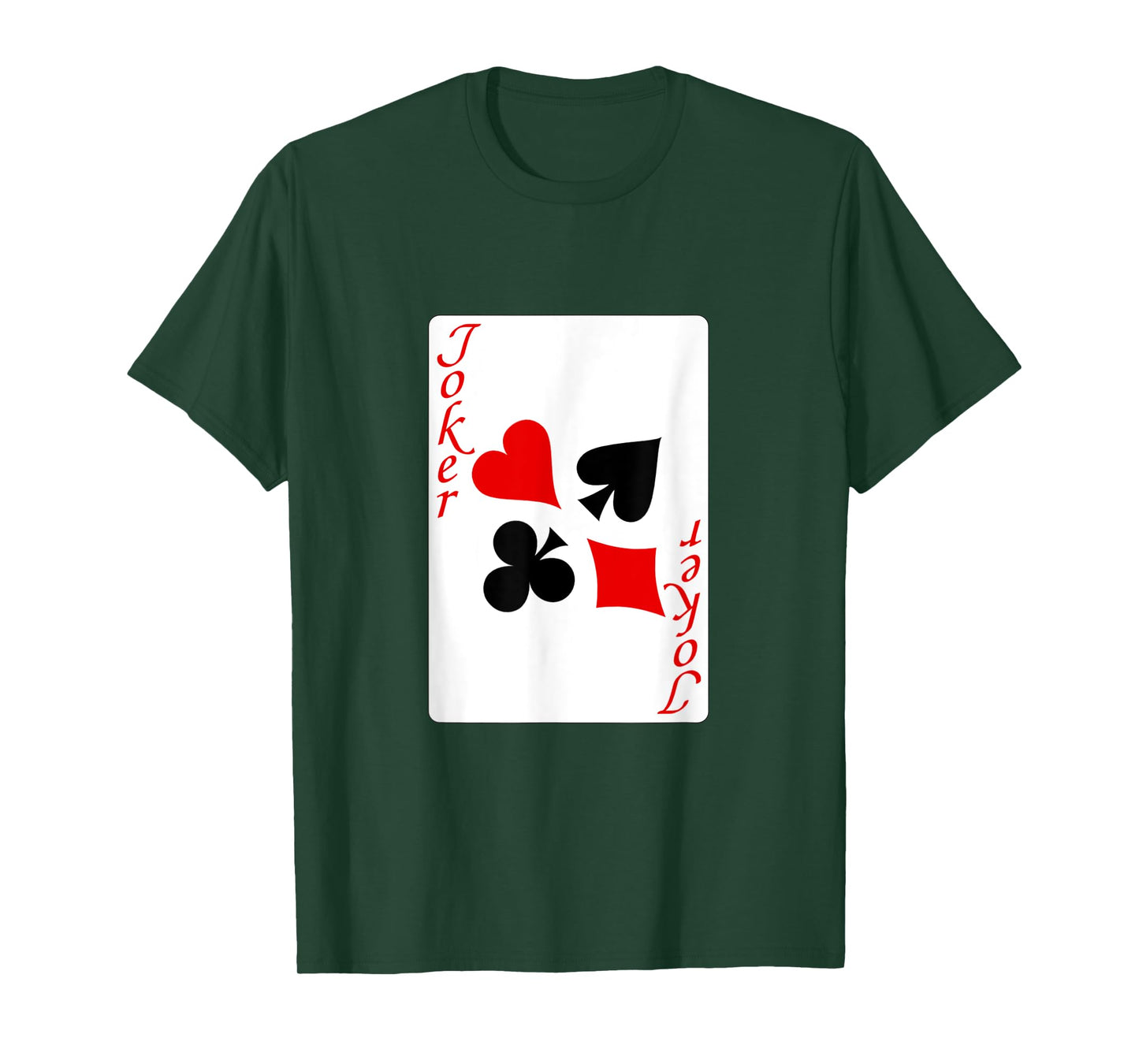 funny halloween shirt 2025 Joker - Playing Card Costume T-Shirt