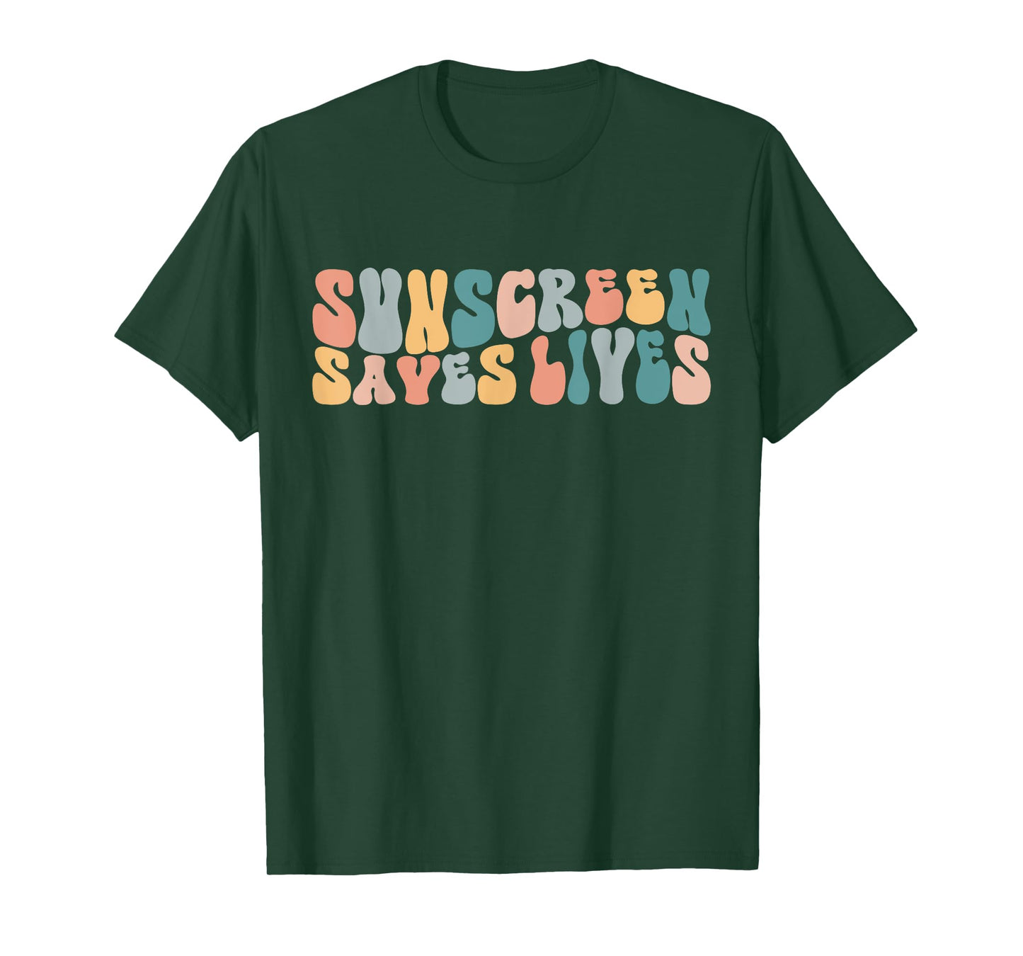 Sunscreen Saves Lives Funny Dermatology Doctor Derm Squad T-Shirt