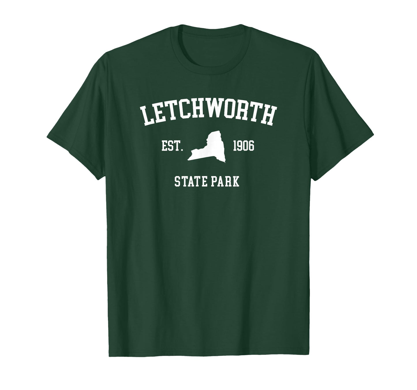 Retro Letchworth State Park Hiking New York Est 1906 T-Shirt