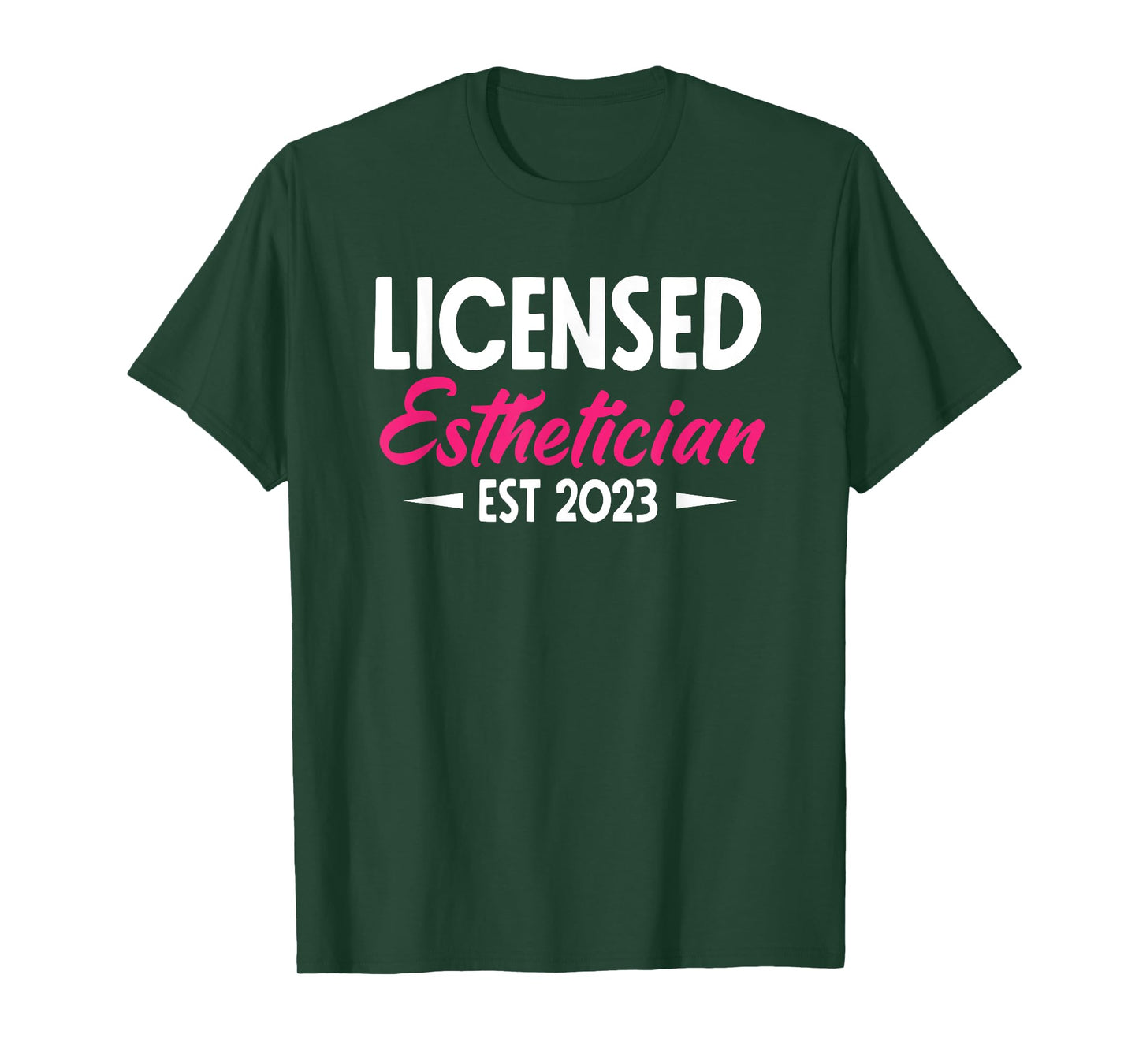 Licensed Esthetician 2023 Funny Esthetician T-Shirt