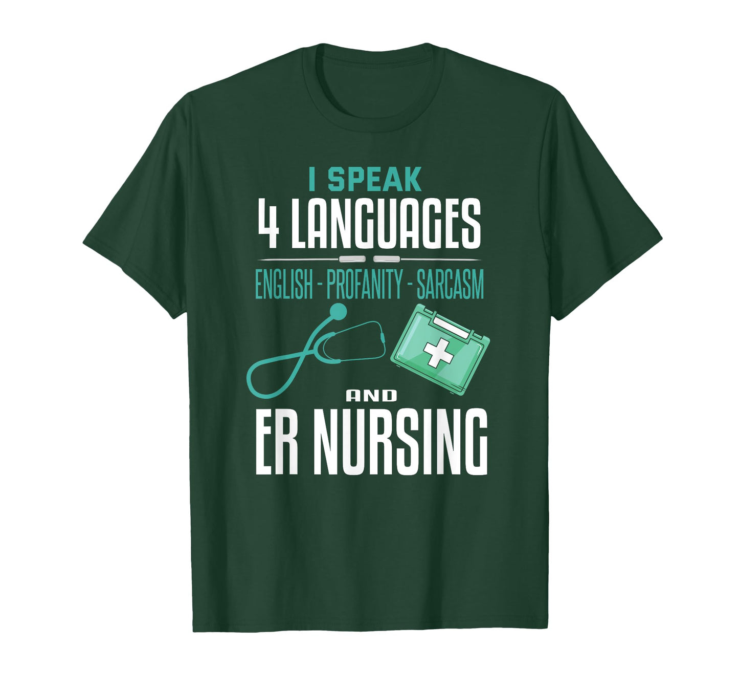 Funny Emergency Nurse Shirt Sarcastic ER Nurse T-Shirt