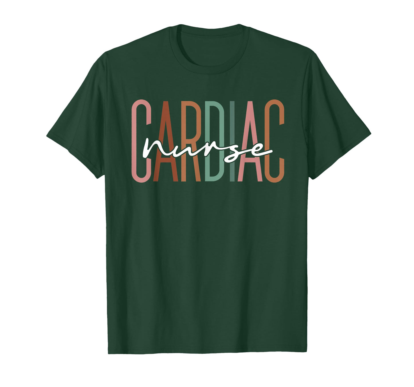 Simple Cicu Cvicu Cardiology Heart Healthcare Cardiac Nurse T-Shirt
