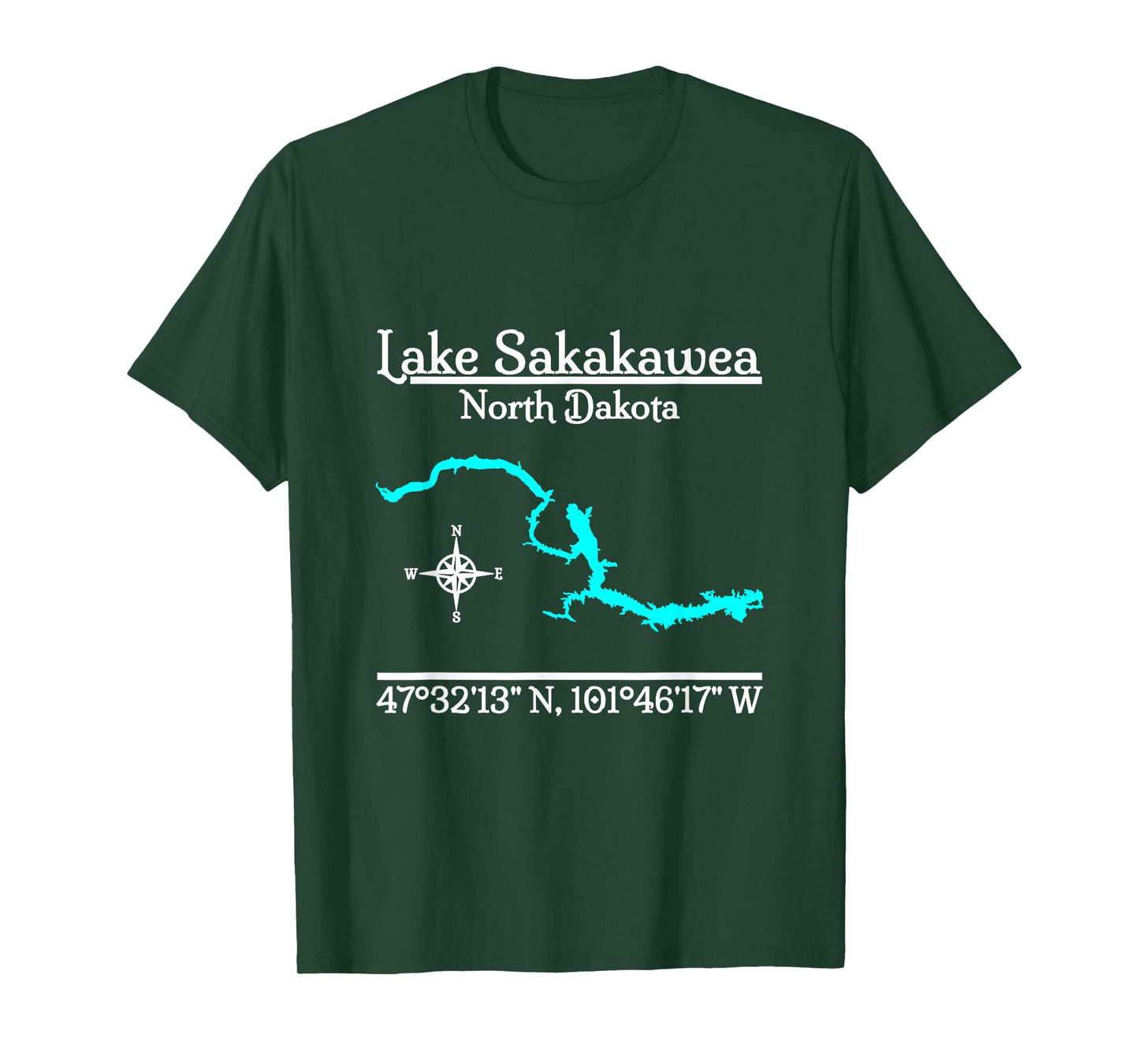 Lake Sakakawea - North Dakota T-Shirt