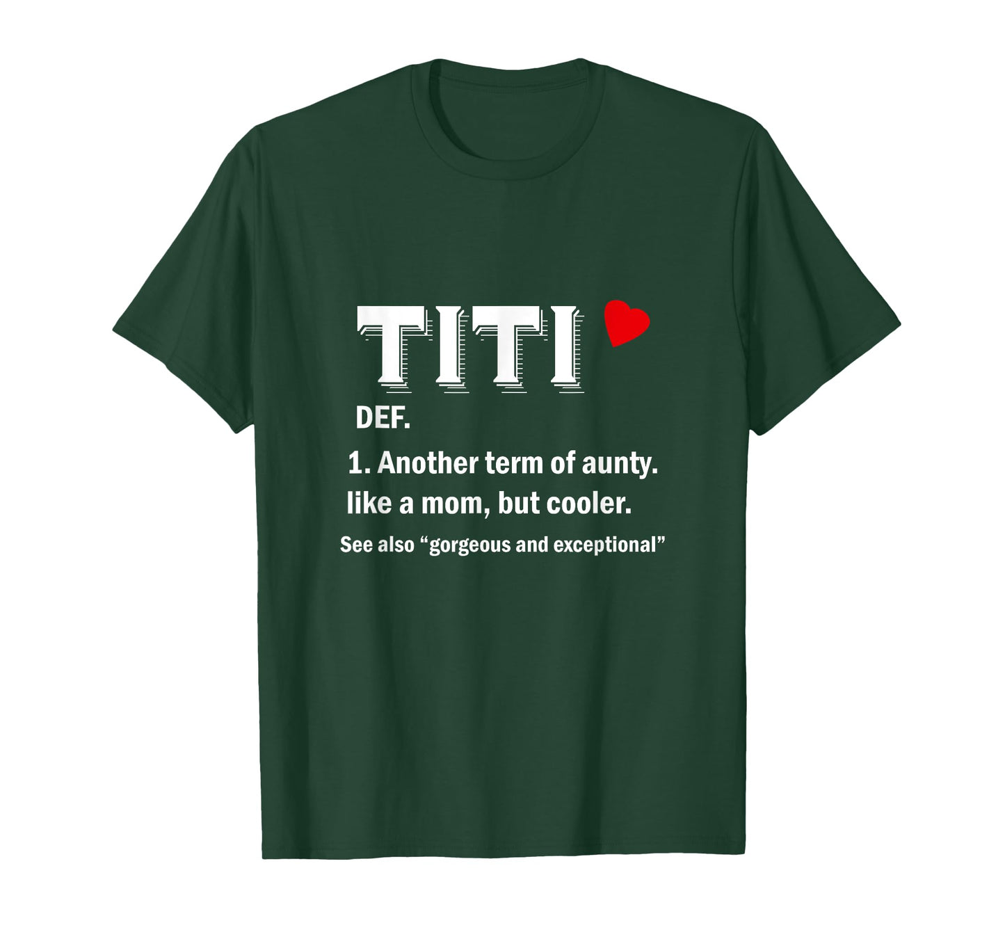 Titi Funny Aunty Definition T-Shirt