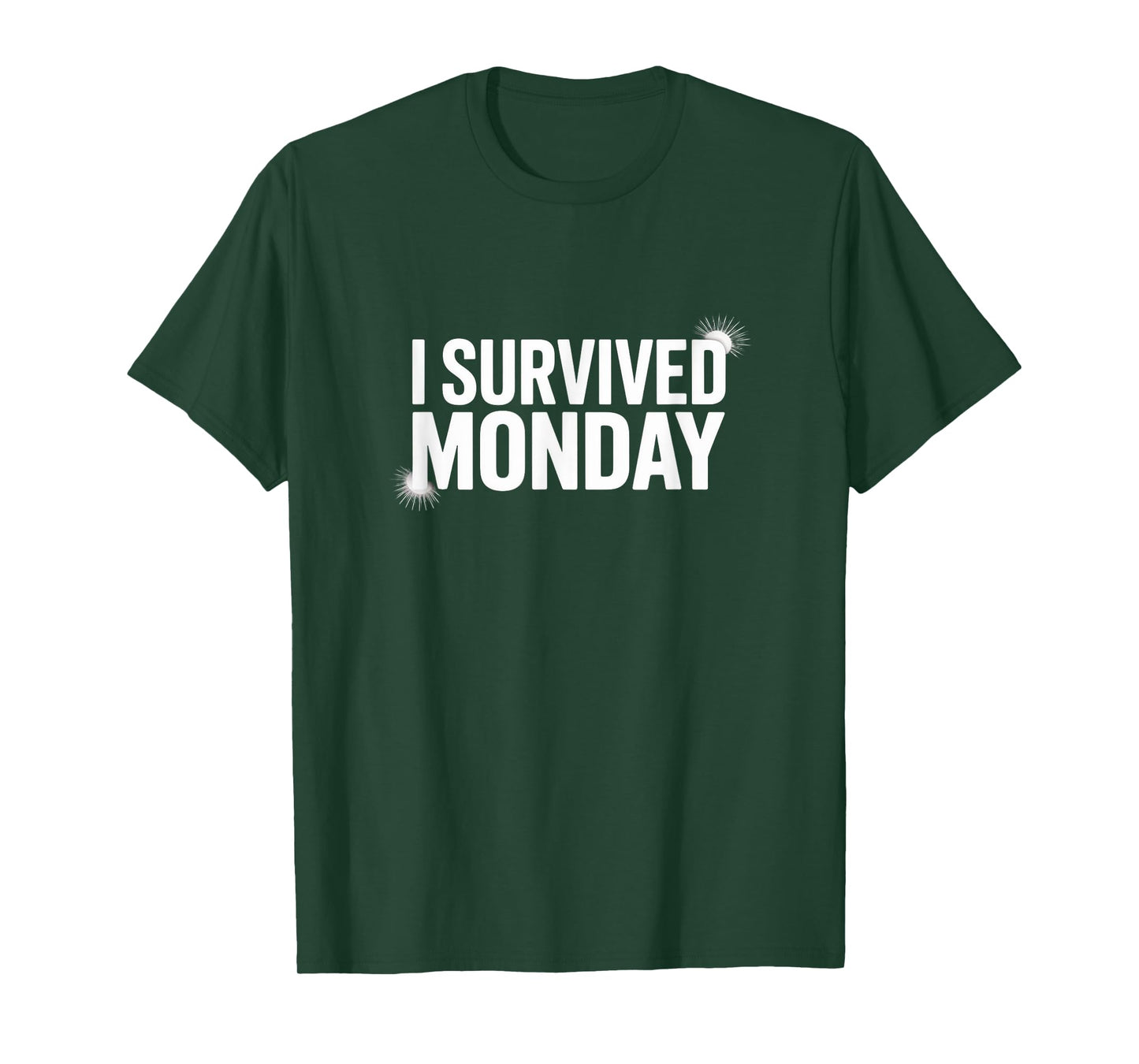 I Survived Monday – Funny Week Starter Tee T-Shirt