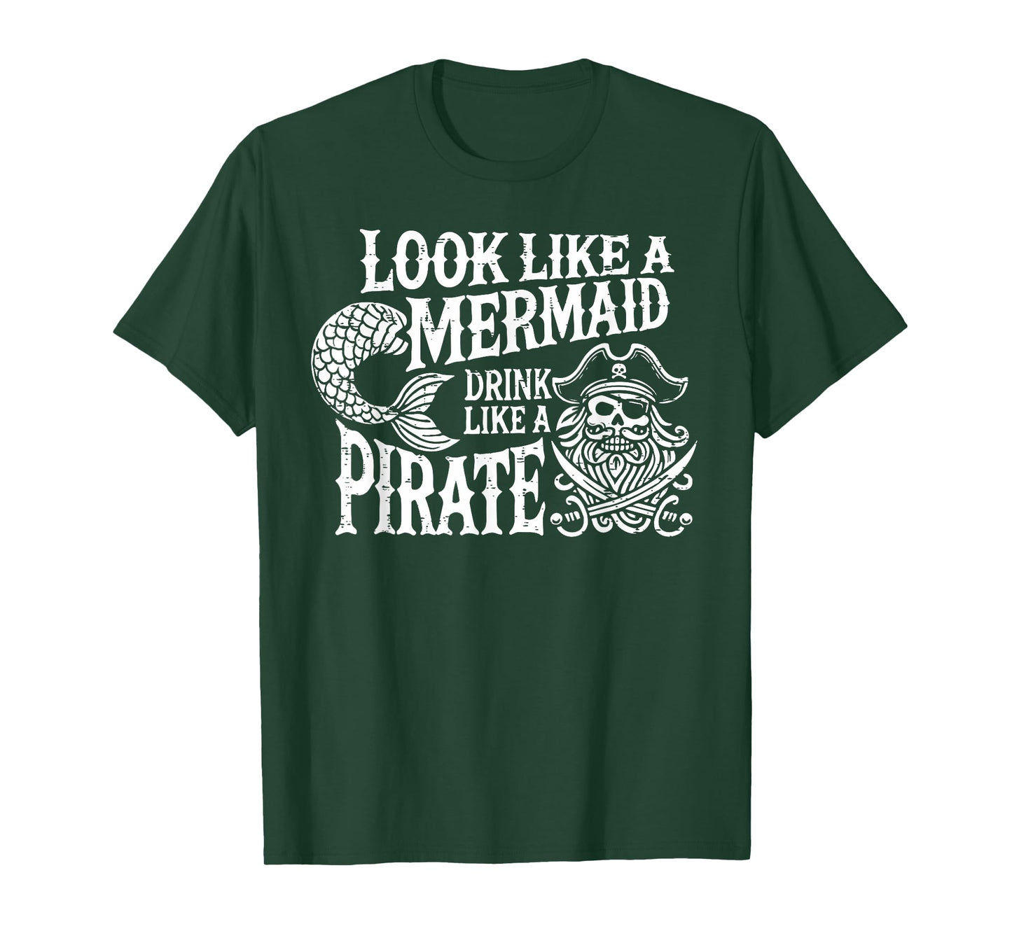 Womens Funny Pirate Girl Costume T-Shirt