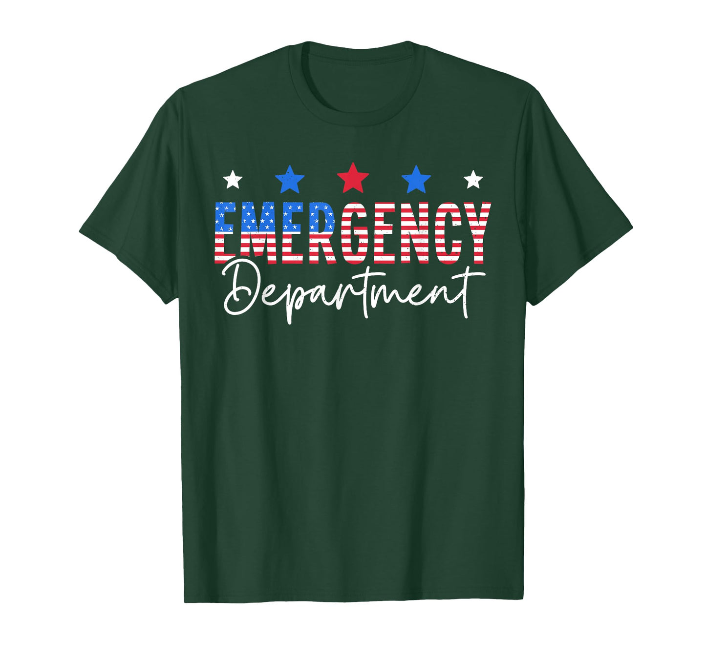 Emergency Department 4th of July Emergency Room Er Nurse T-Shirt