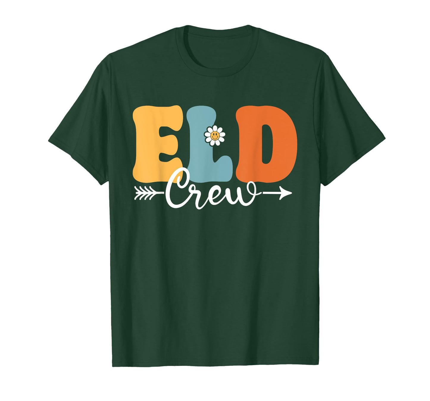 ELD Crew Funny Back To School Teachers Students Men Women Girls Kids T-Shirt