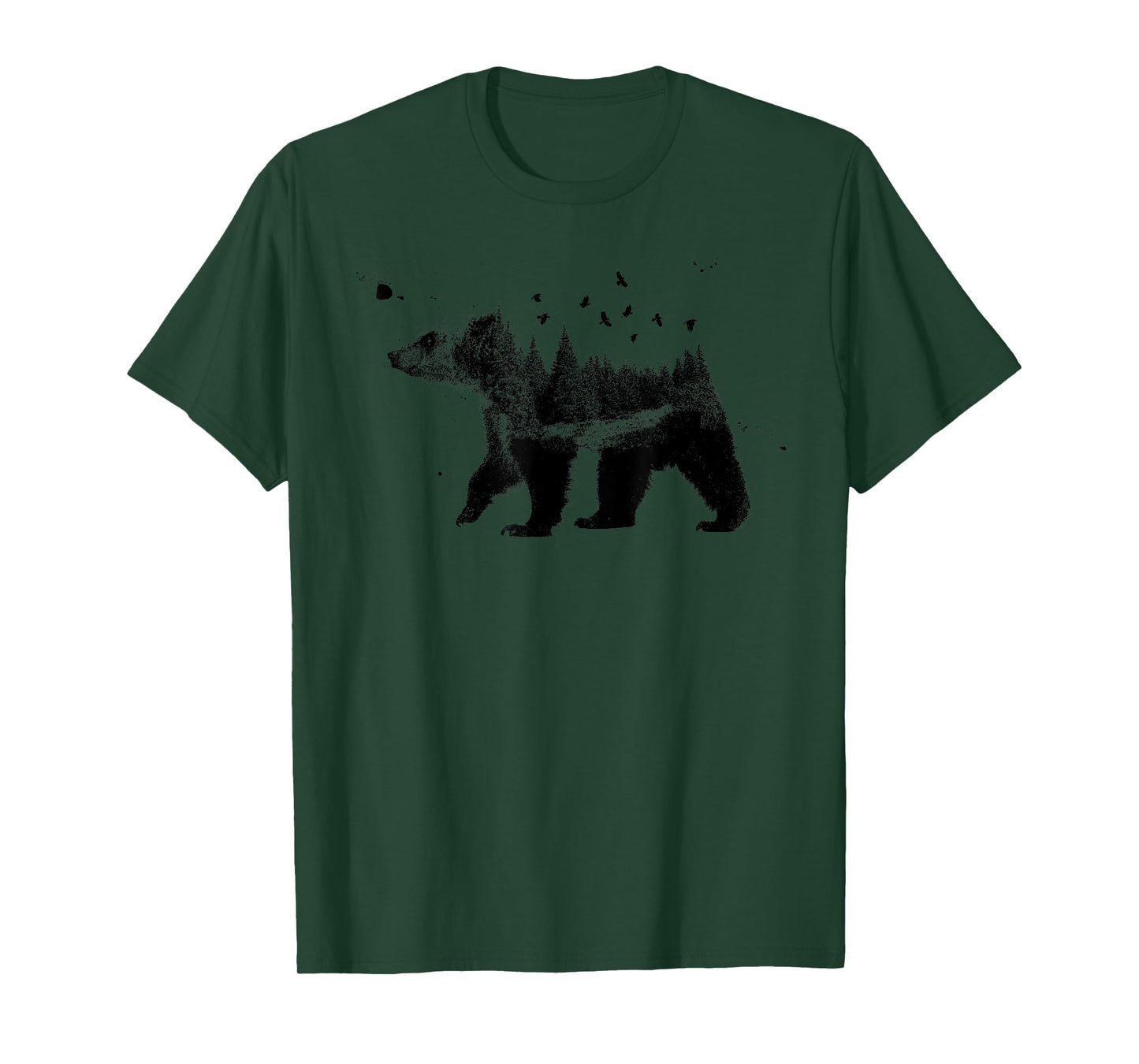 Bear Nature TShirt- Tee Shirt T-Shirt