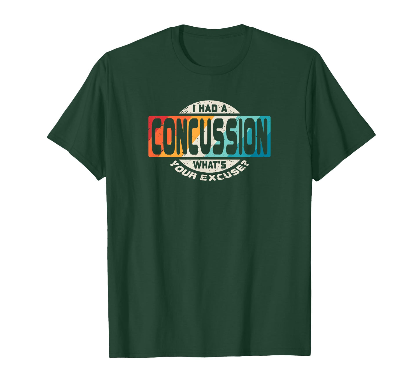 Concussion T Shirt Brain Head Injury Get Well Soon Gift T-Shirt