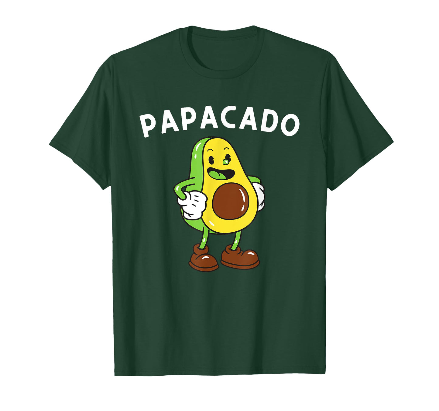 Papacado Dad Father - Avocado Lover & Guacamole Gift T-Shirt