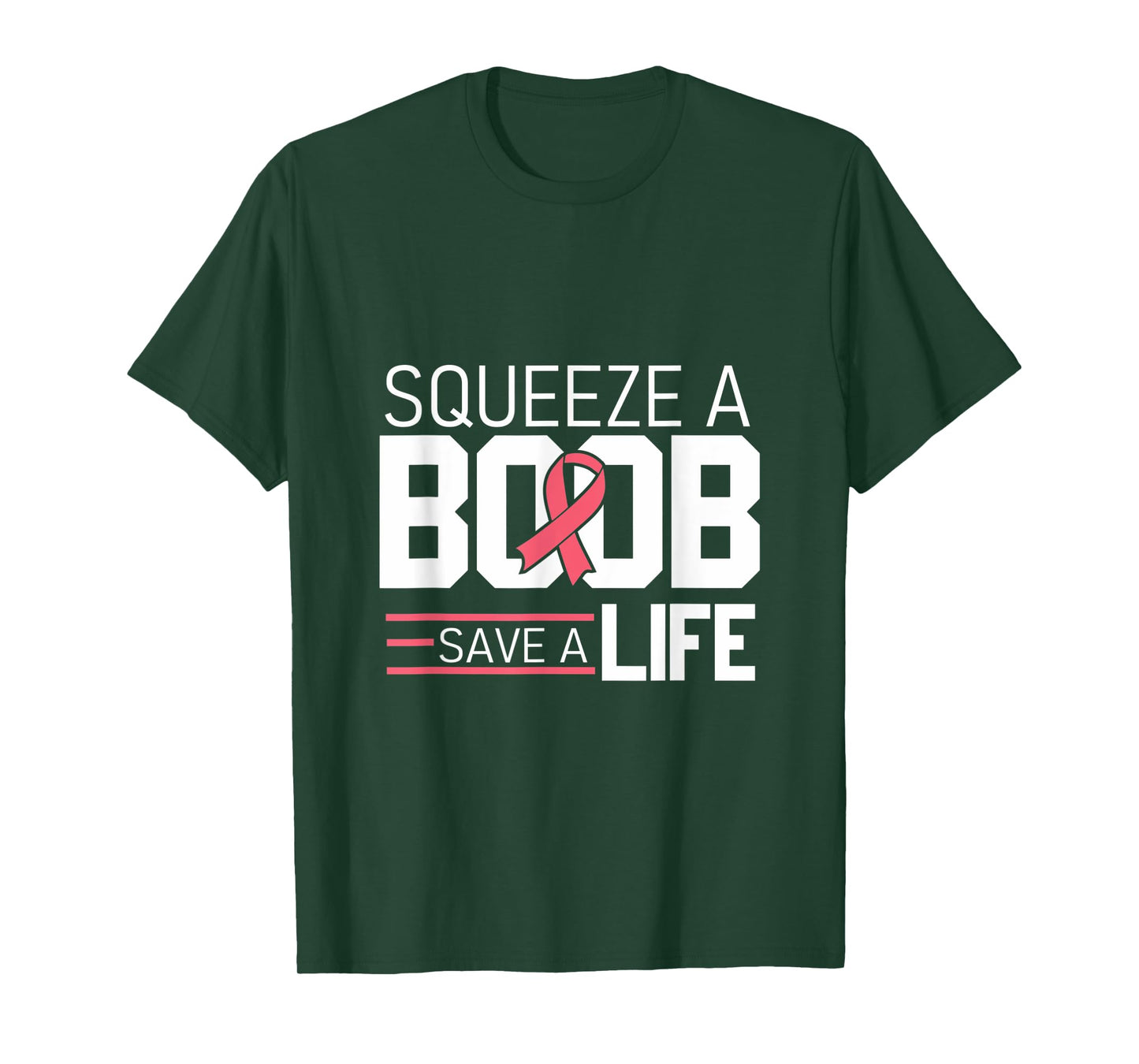 Squeeze A Boob Save A Life, Fight Breast Cancer Awareness T-Shirt