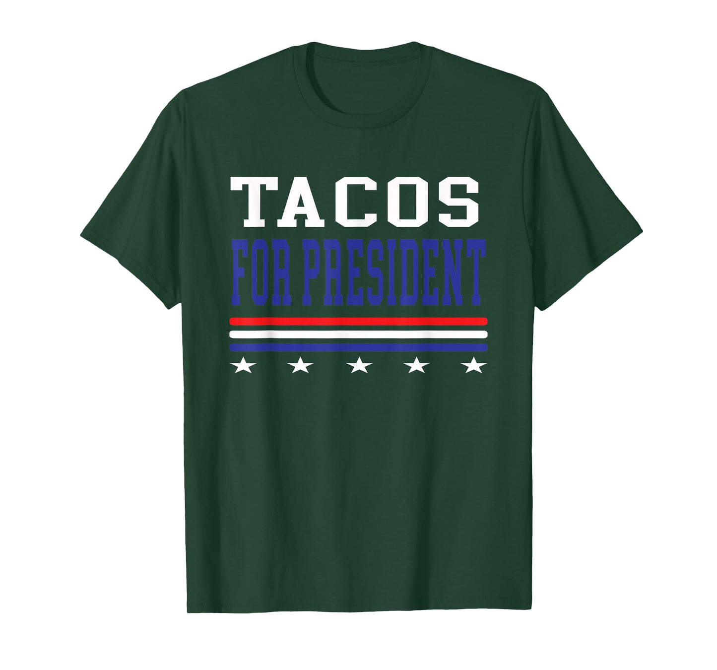 Tacos For President Funny Election T-Shirt