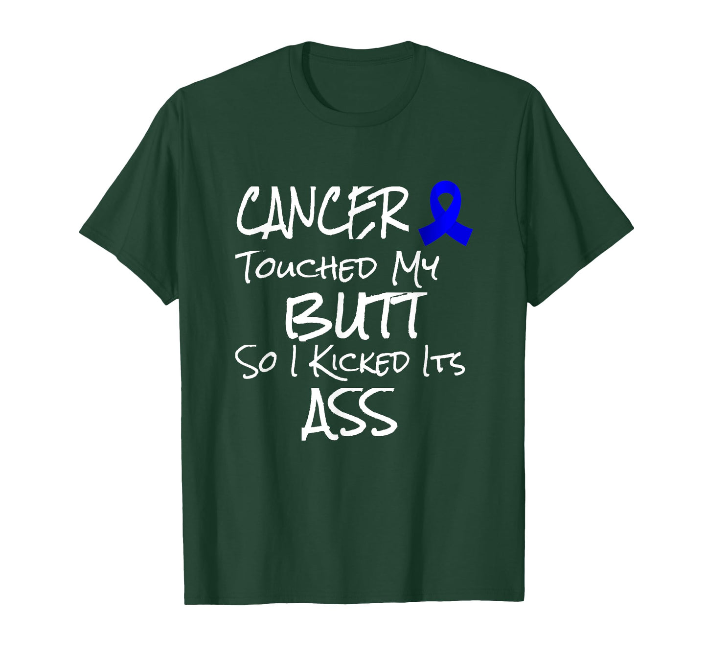 Funny Colon Cancer Survivor Prize Funny Prostate Joke T-Shirt