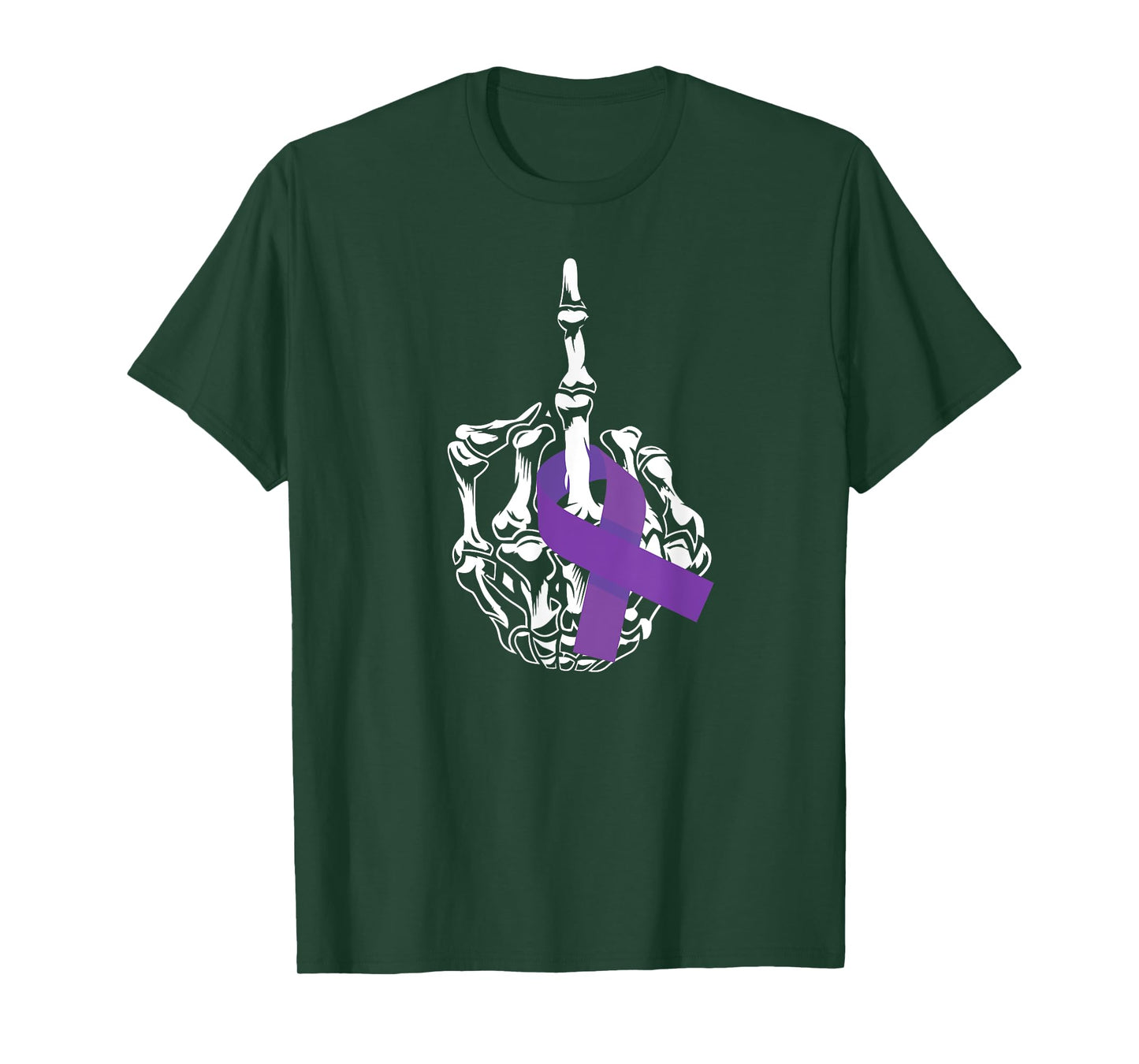 Fuck Testicular Cancer Middle Finger Testicular Cancer T-Shirt