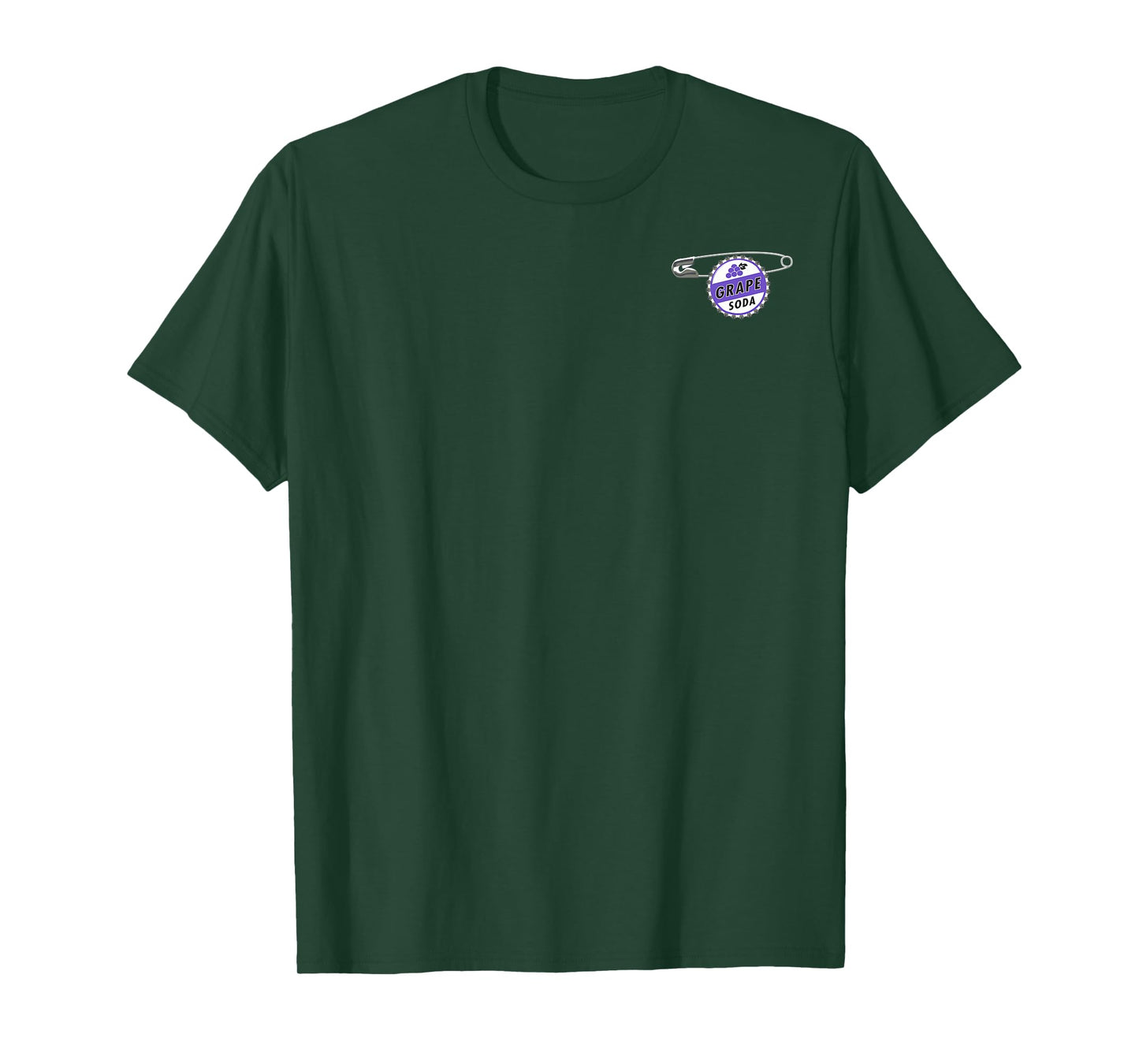 Disney Pixar Up Grape Soda Ellie Badge Small Pocket Logo T-Shirt