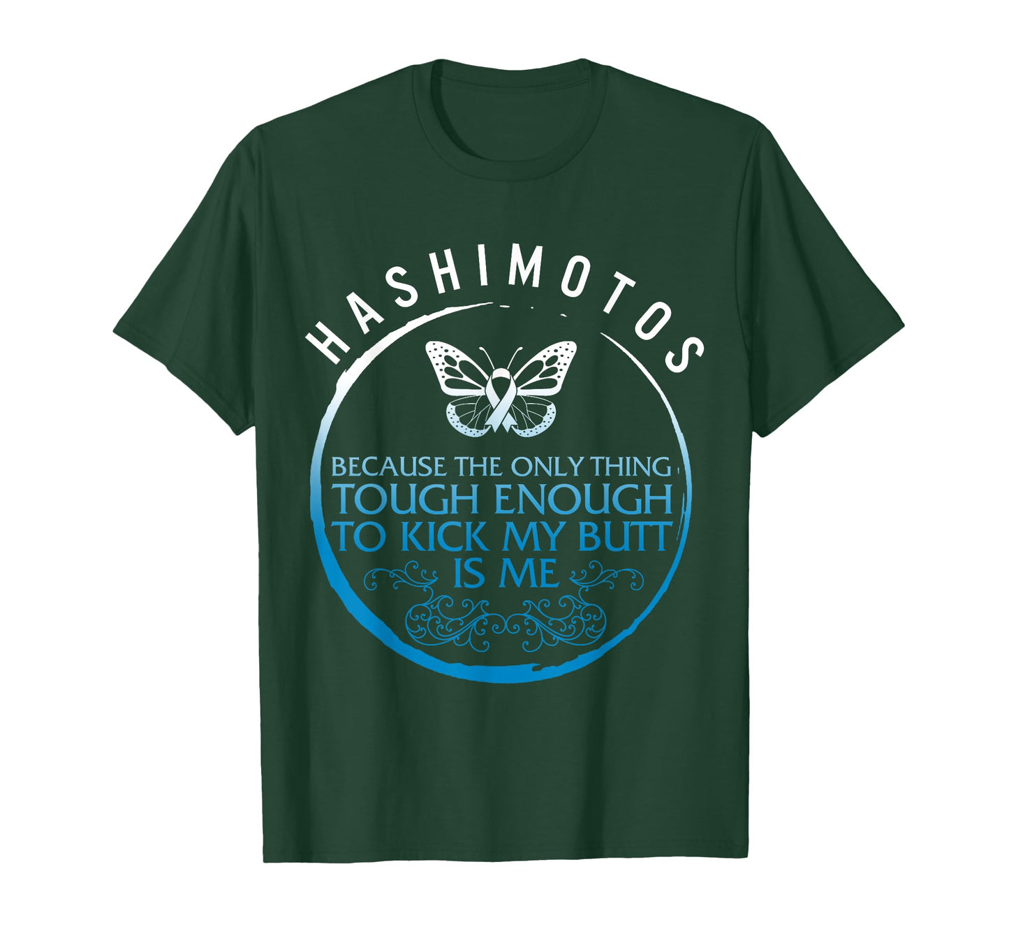 Hashimoto's Disease Awareness Tough Thyroid Disease Warrior T-Shirt