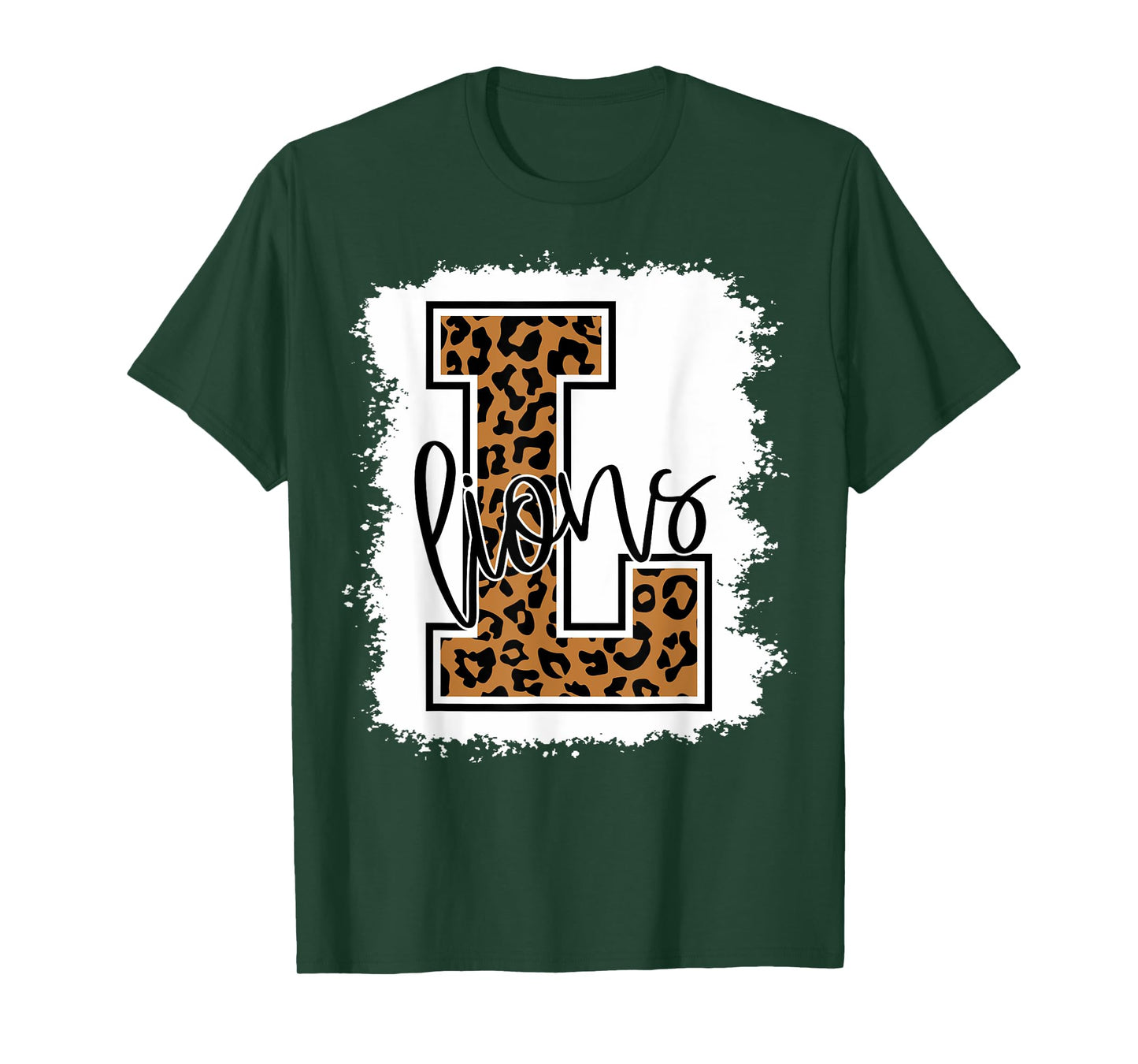 Lions School Sports Fan Team Spirit T-Shirt