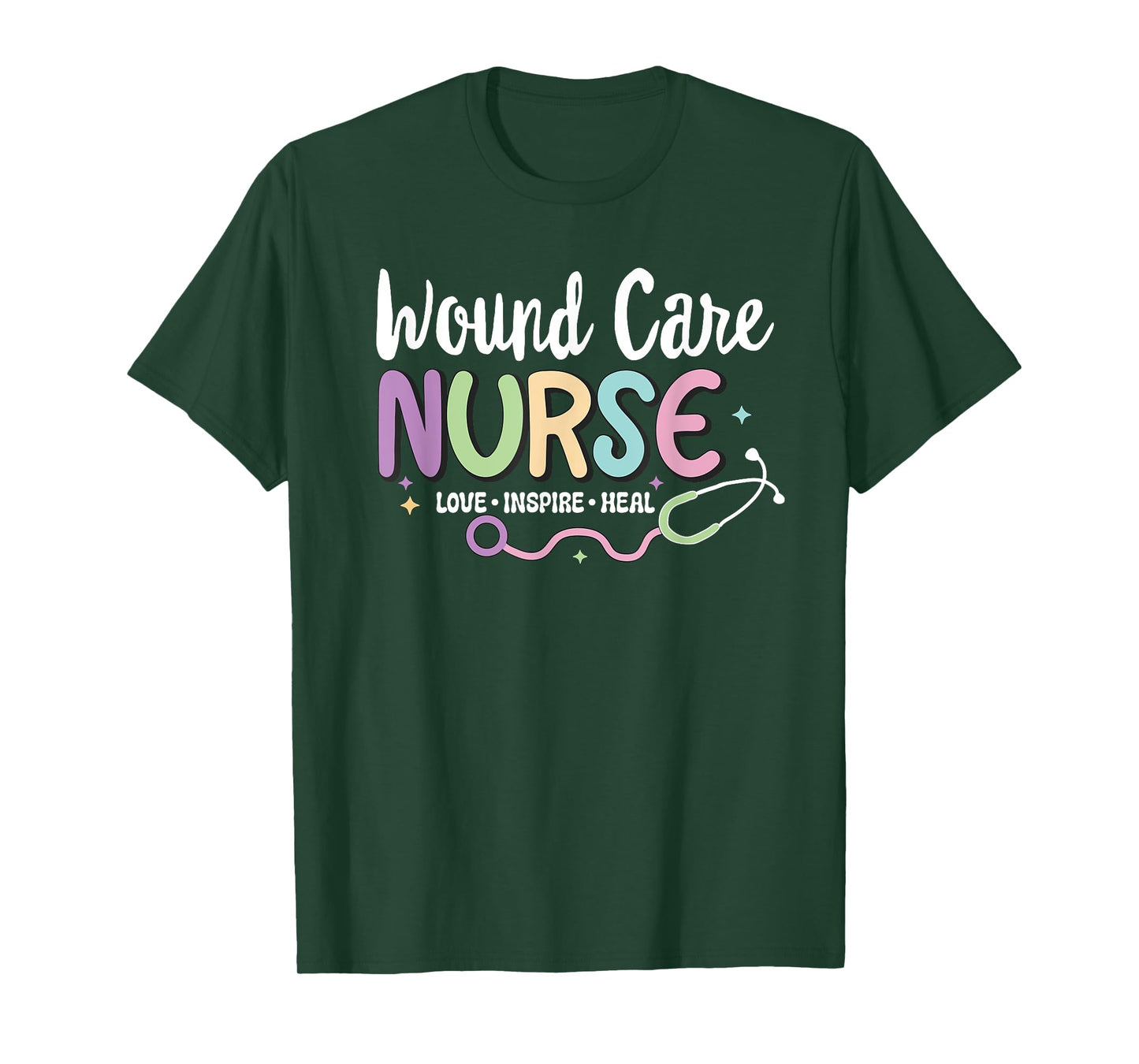 Wound Care Nurse, Matching Wound Care Nursing Nurses Week T-Shirt, Small, Black
