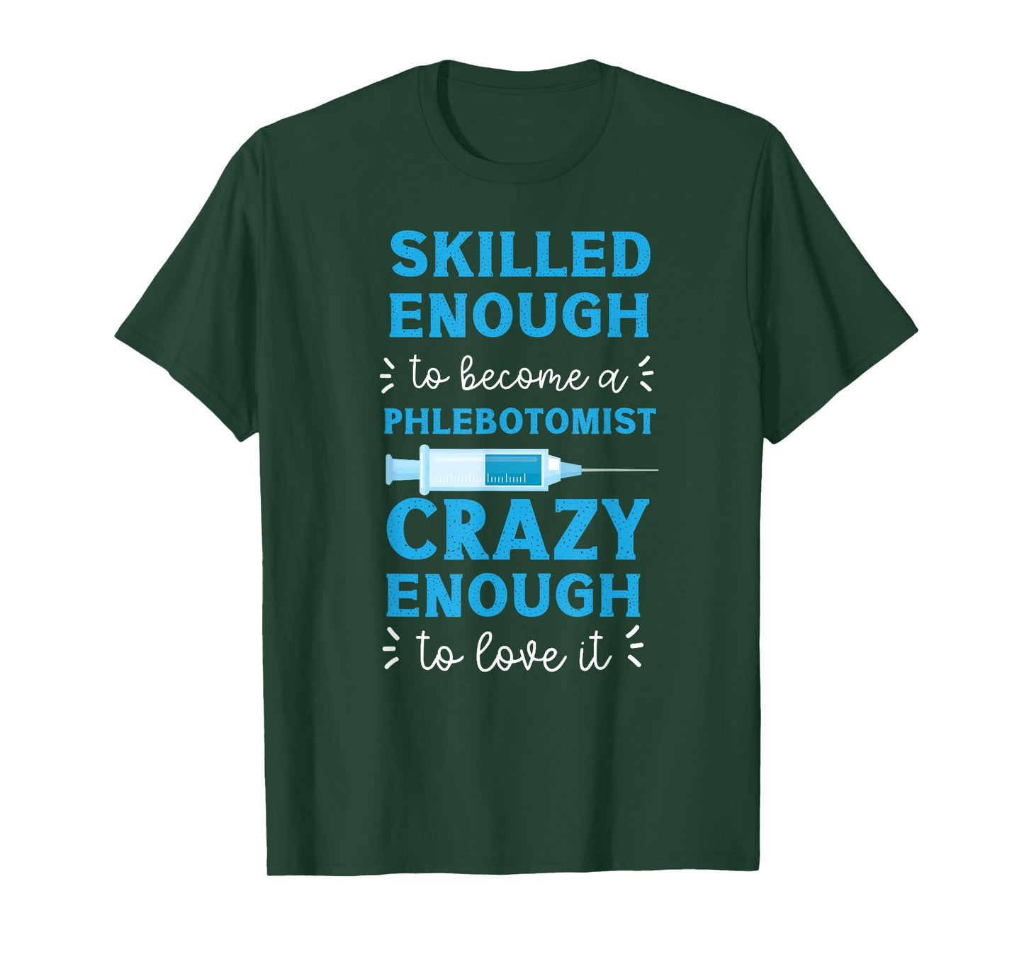 Funny Phlebotomy Lab HS0 Black Men's Classic Fit Crew Neck Short Sleeve T-Shirt