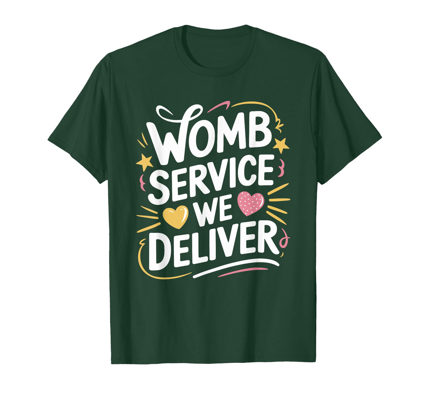 Labor And Delivery Womb Service We Deliver, L & D Nurse T-Shirt