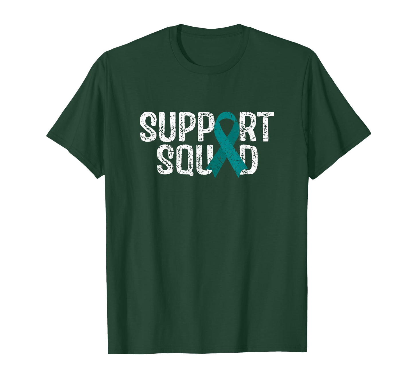 Support Squad Ovarian Cancer Awareness T-Shirt