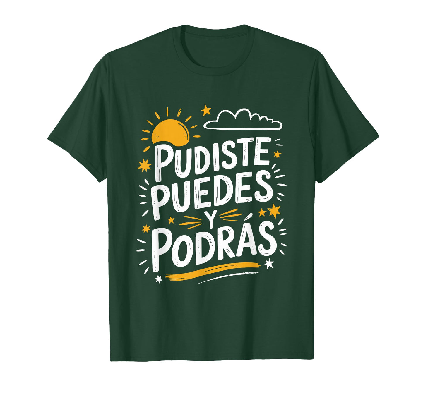 Pudiste Puedes Podras Maestra Spanish Teacher T-Shirt