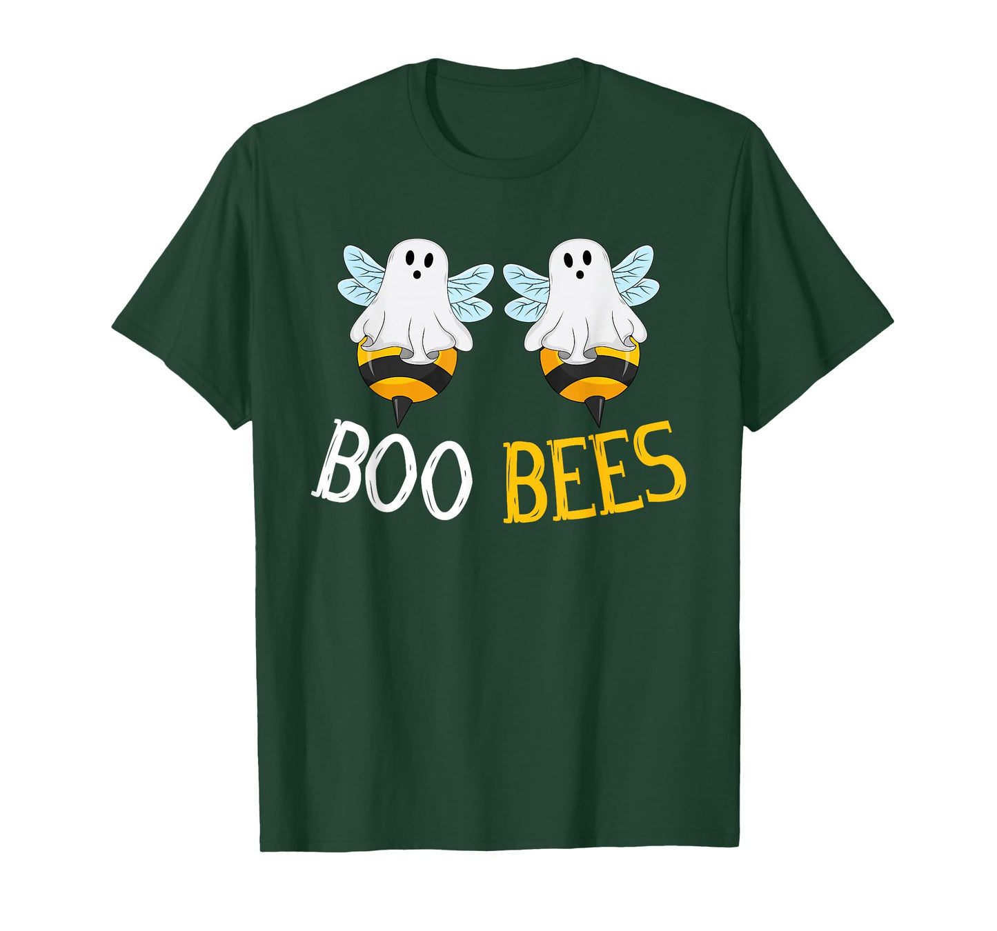 Bees Ghost Costume Funny Boo Bees Halloween for Women T-Shirt