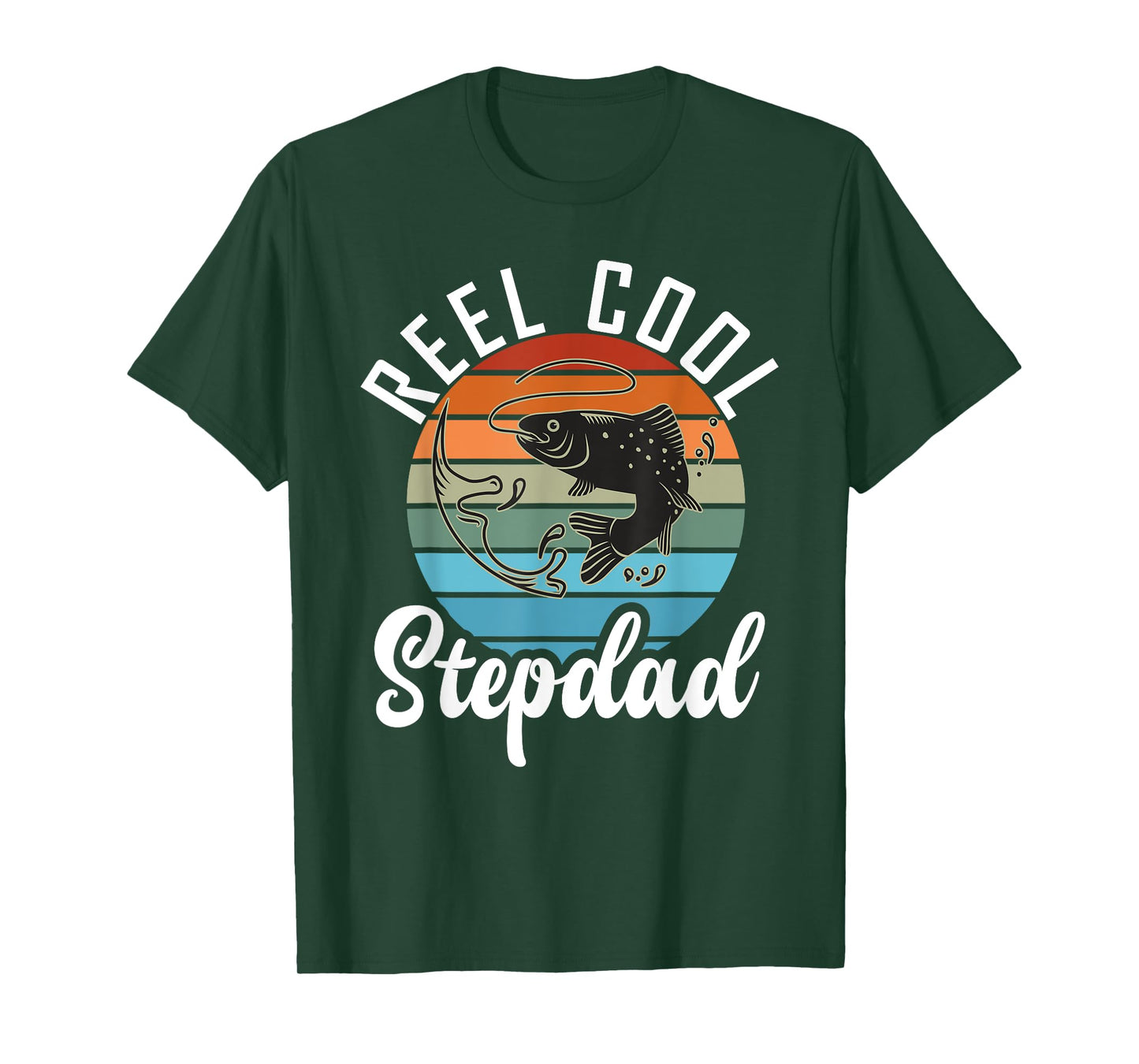 Reel cool Stepdad Fishing Stepfather T-Shirt