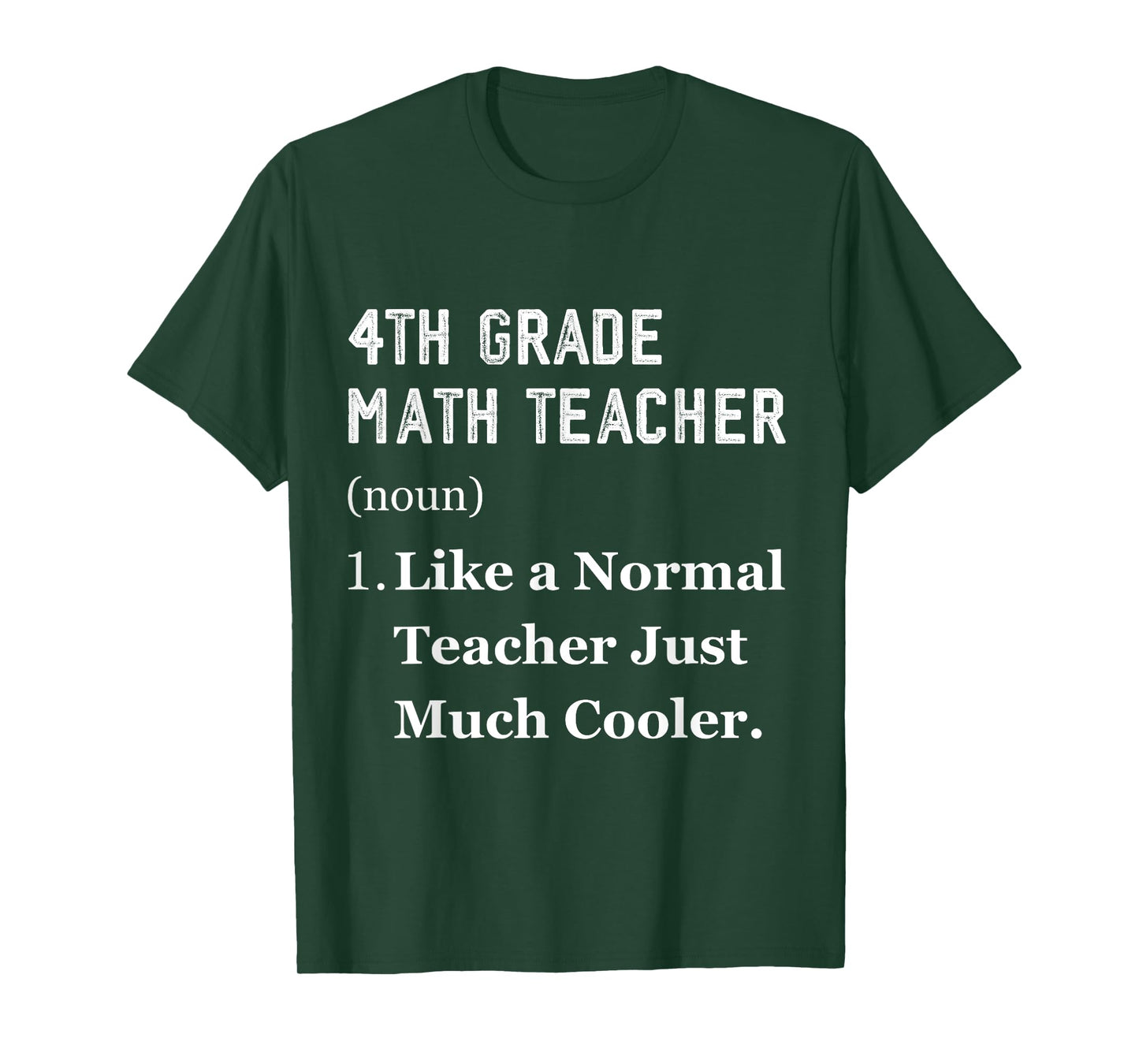 Thank You Mathematics 4th grade Math Teacher T-Shirt