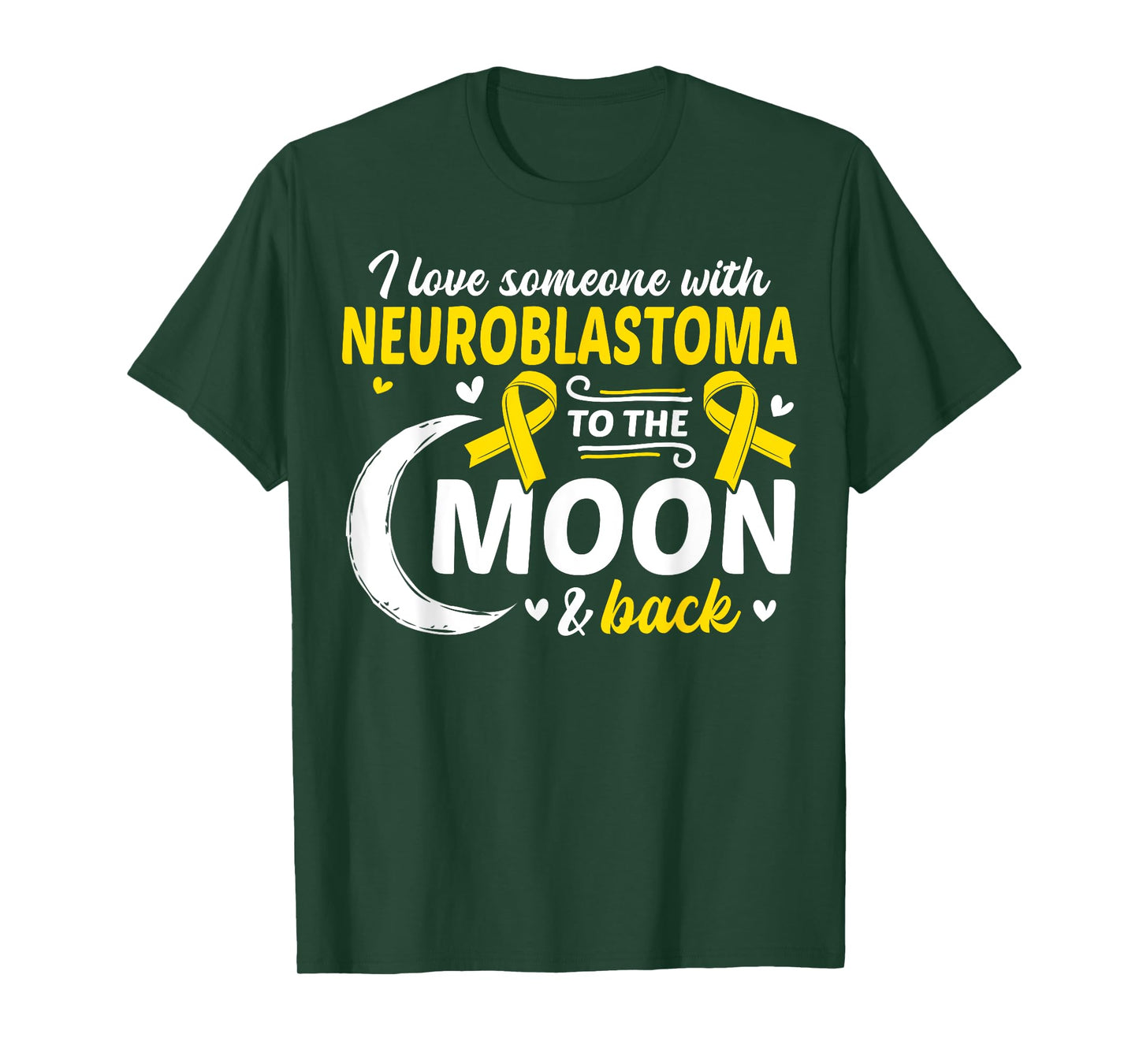 NB I Love Someone With Neuroblastoma Neuroblastoma Awareness T-Shirt
