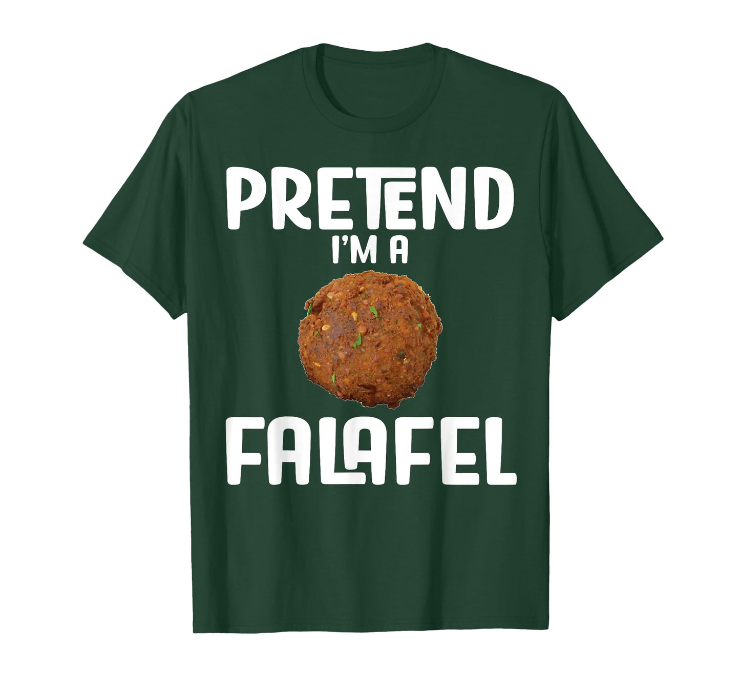Funny Halloween Lazy Costume Outfit Pretend Im a falafel T-Shirt