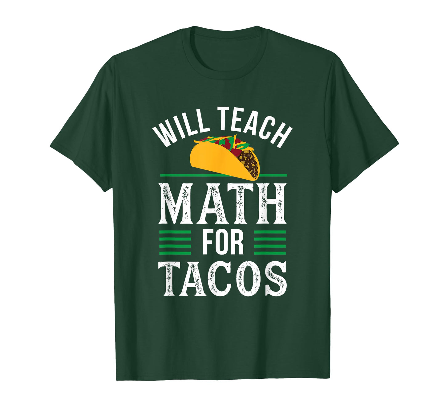 Funny Math Teacher Design for Men Mathematics Teaching Math T-Shirt