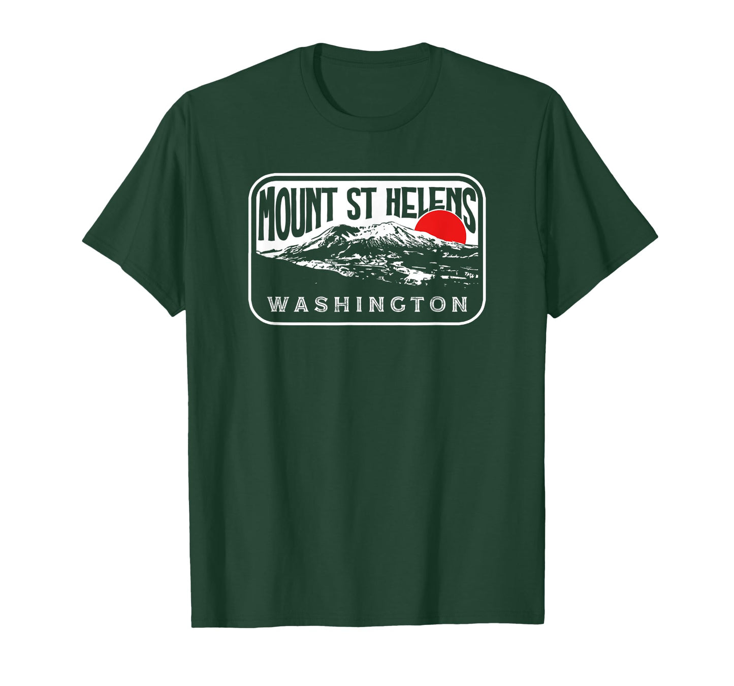 Vintage Mount Saint Helens Washington Retro Style Volcano T-Shirt