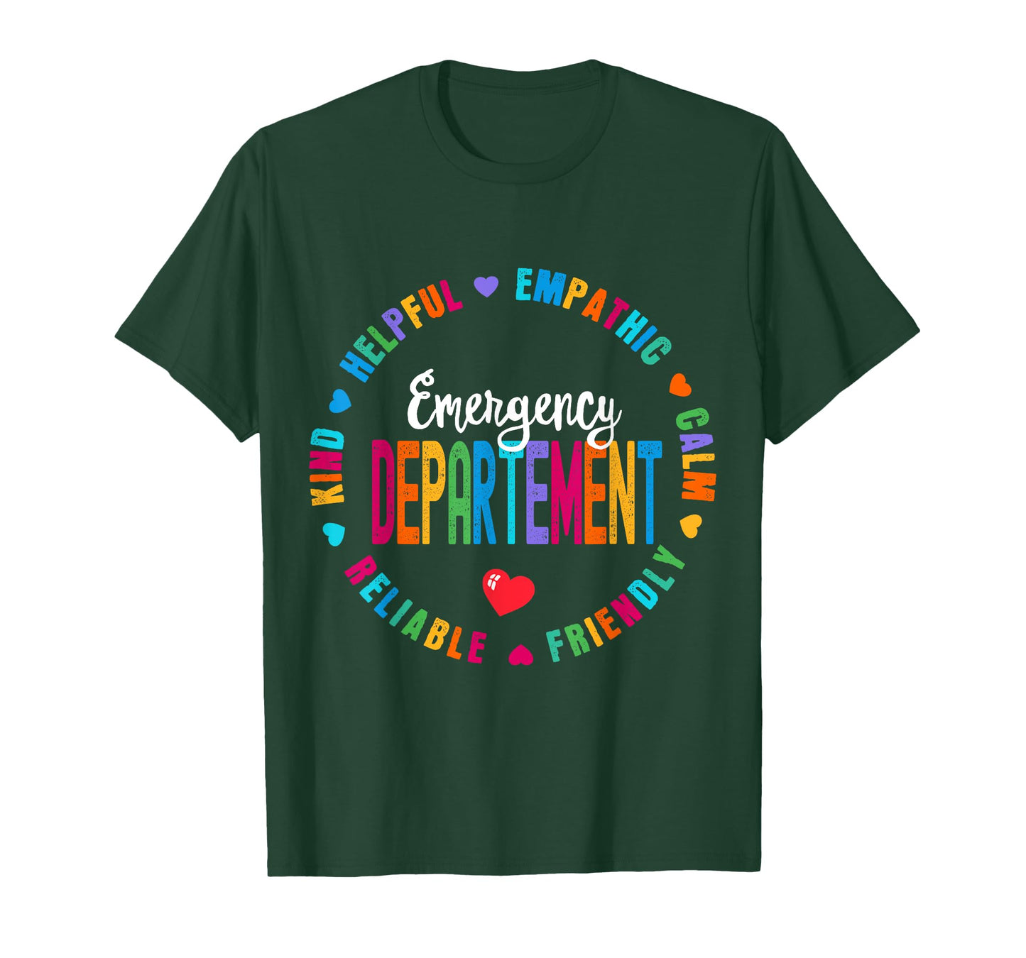 Emergency Department Emergency Room Healthcare Nurse Squad T-Shirt